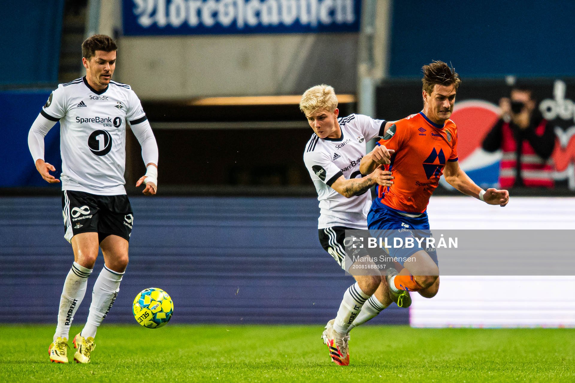 Pål Andre Helland and Edvard Sandvik Tagseth of Rosenborg