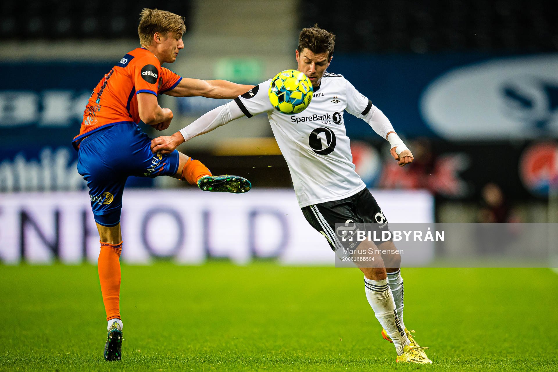 Markus Seehusen Karlsbakk of Aalesund and Pål Andre