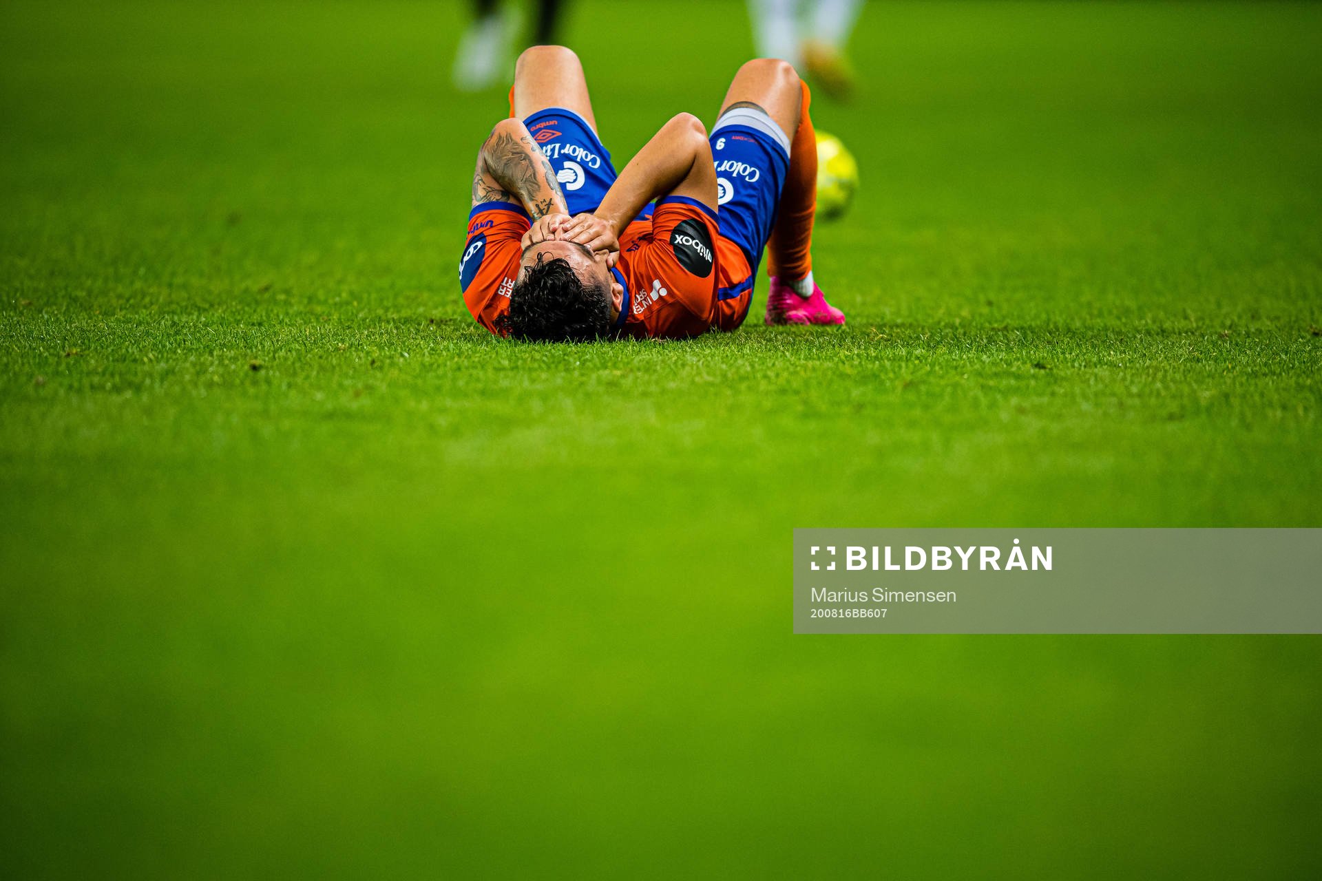 Niklas Fernando Nygaard Castro of Aalesund looks dejected