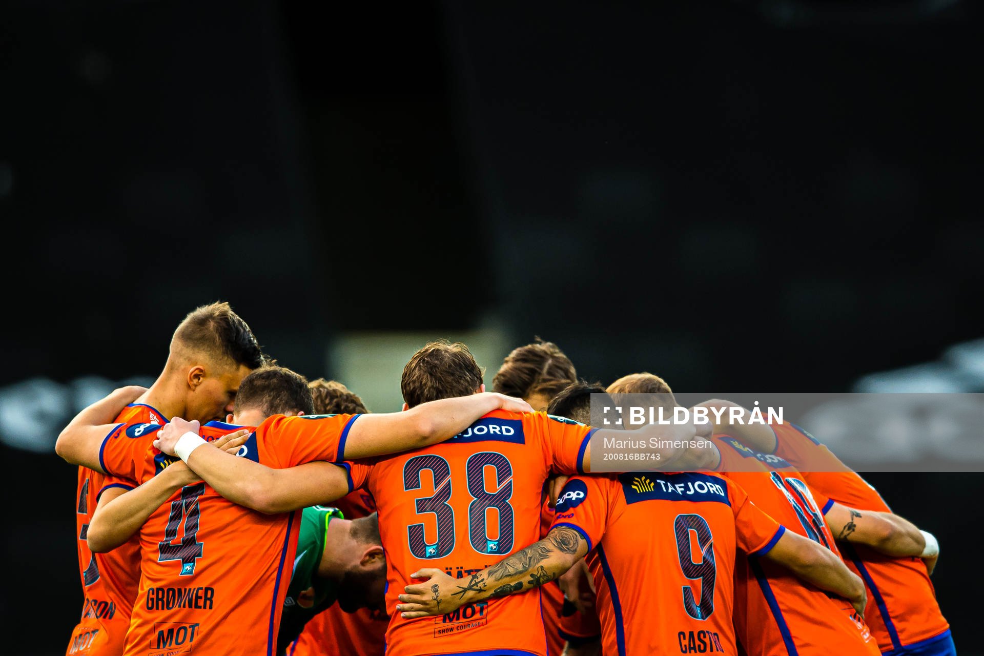Jonas Grønner, Isak Dybvik Määttä and Niklas Fernando