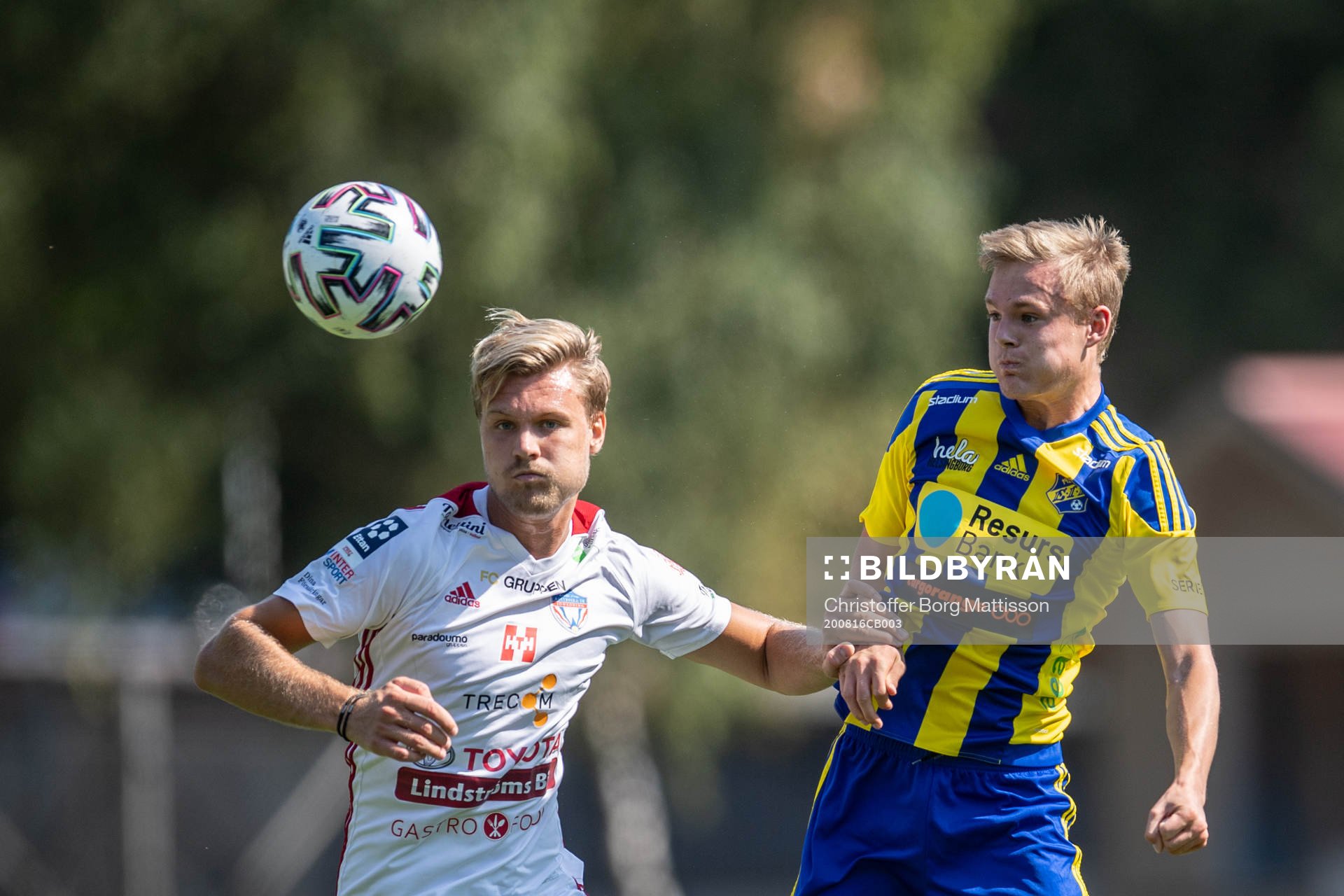 Assyriskas Simon Dimitrijevic och Eskilsminnes Filip