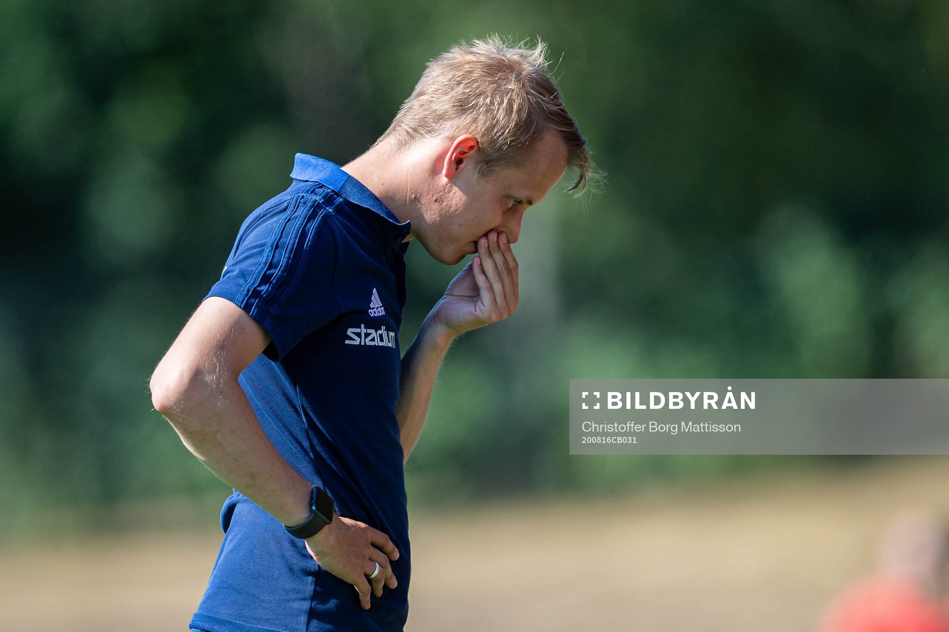 Eskilsminnes tränare André Petersson deppar