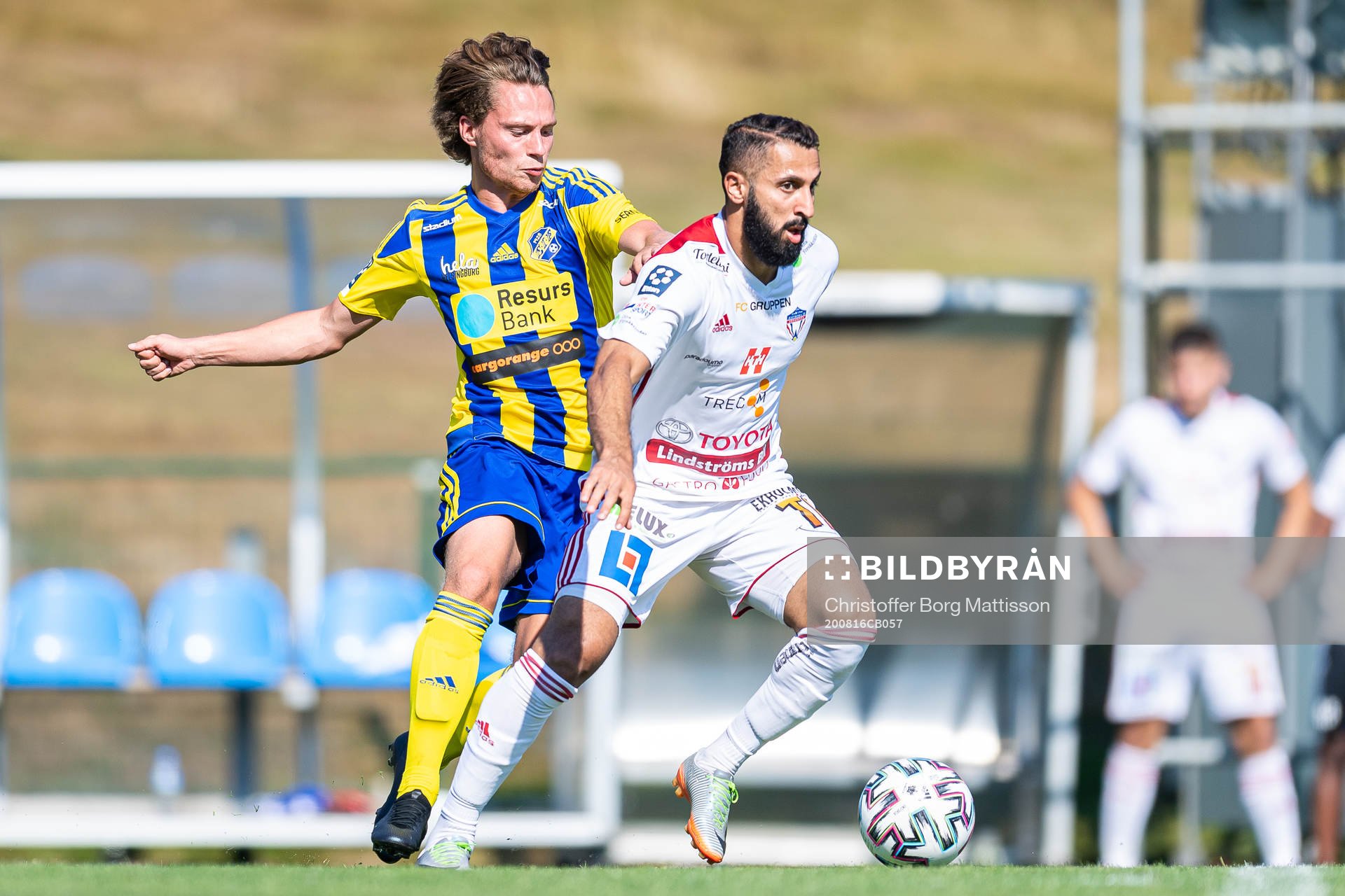 Eskilsminnes Filip Ottosson och Assyriskas Seif Kadhim