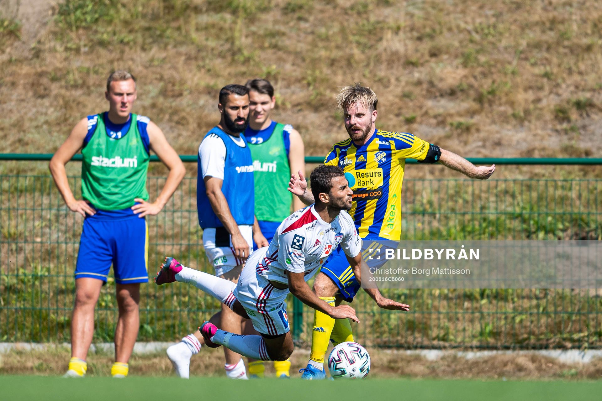 Eskilsminnes Mathias Unkuri mot Assyriskas Tarek Alnator