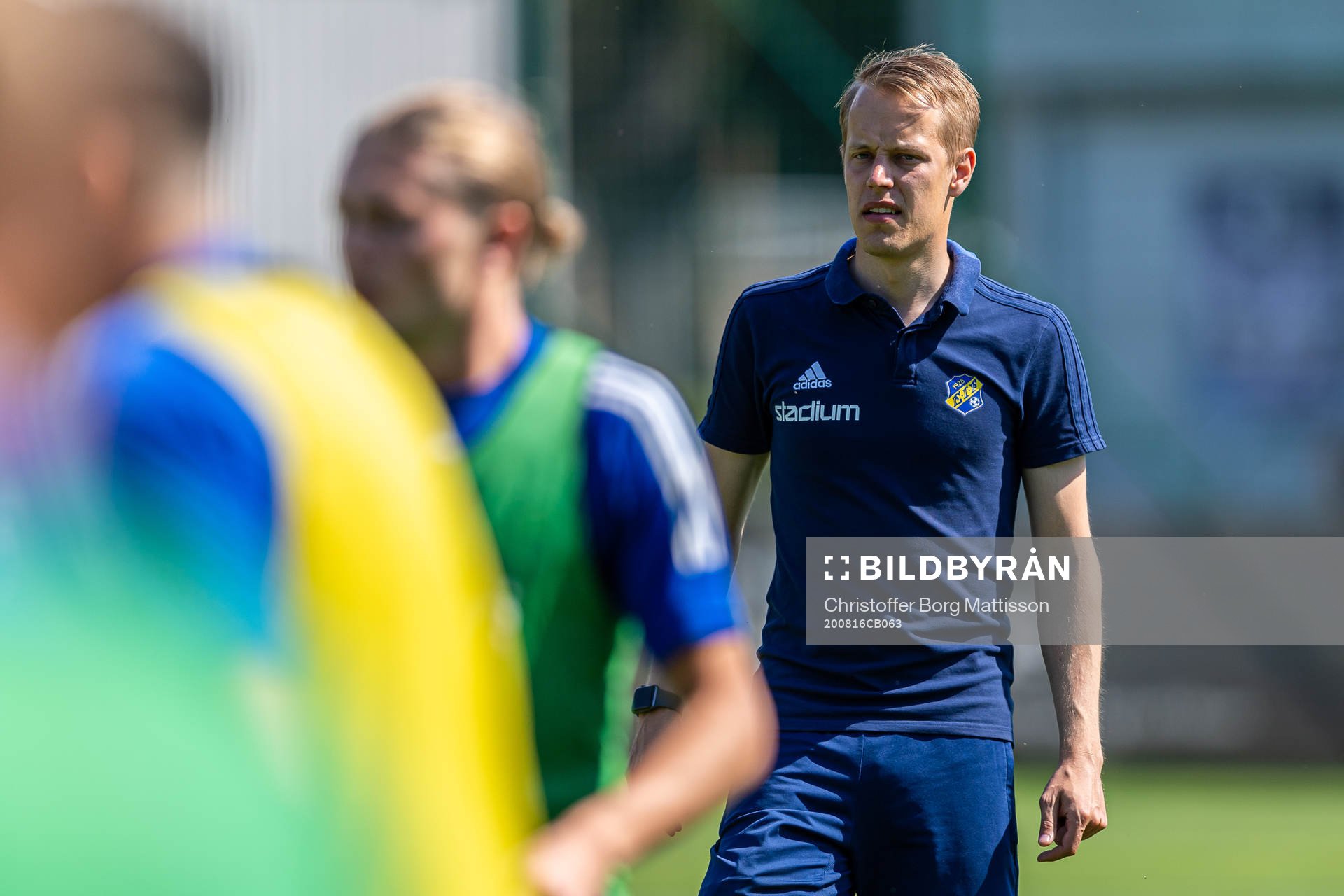 Eskilsminnes tränare André Petersson