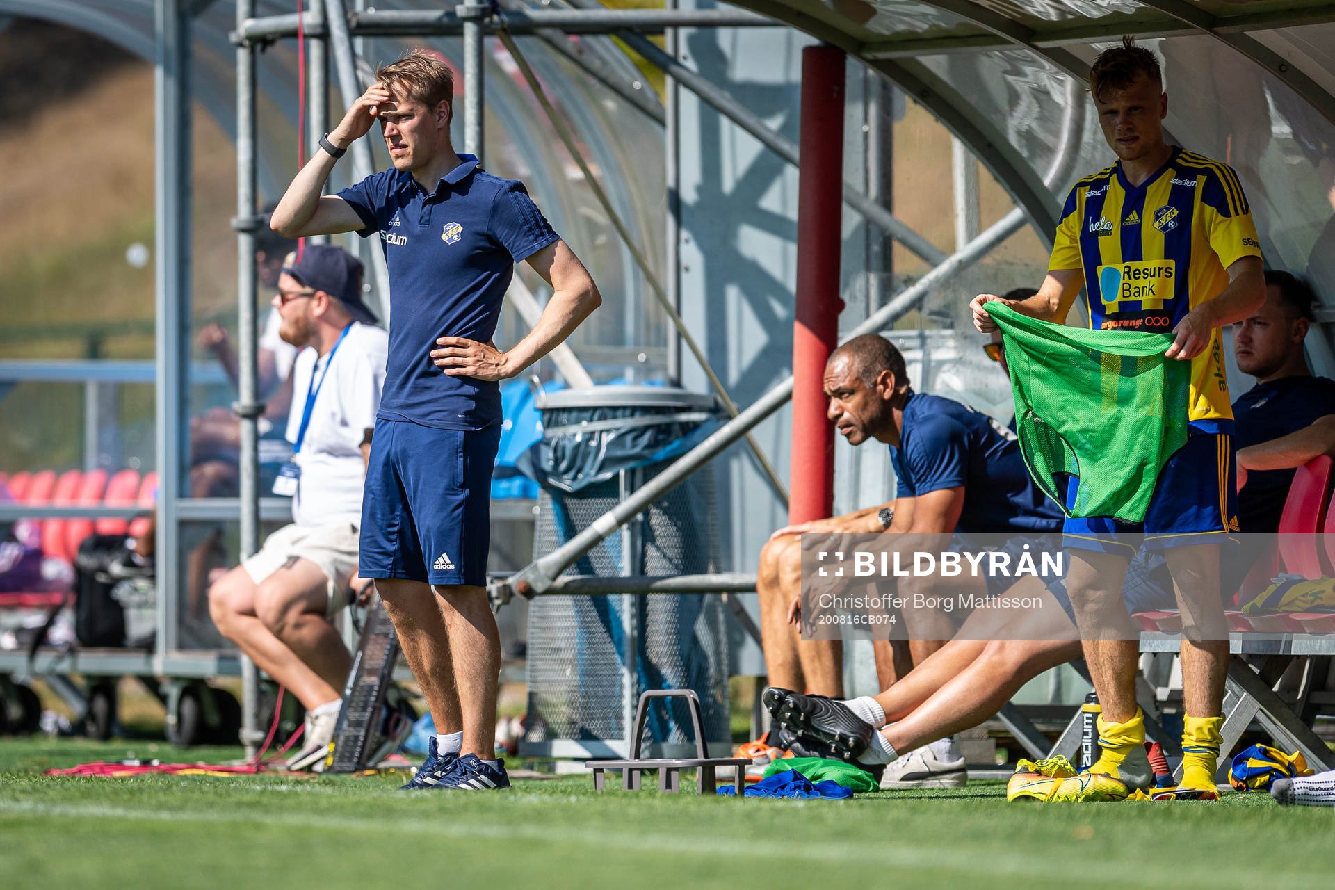 Eskilsminnes tränare André Petersson deppar