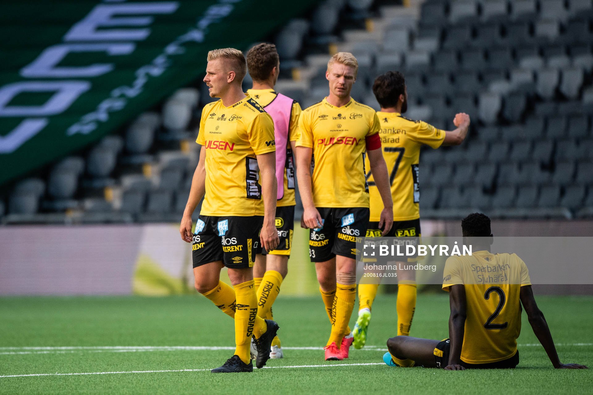 Elfsborgs Per Frick och Sivert Heltne Nilsen deppar