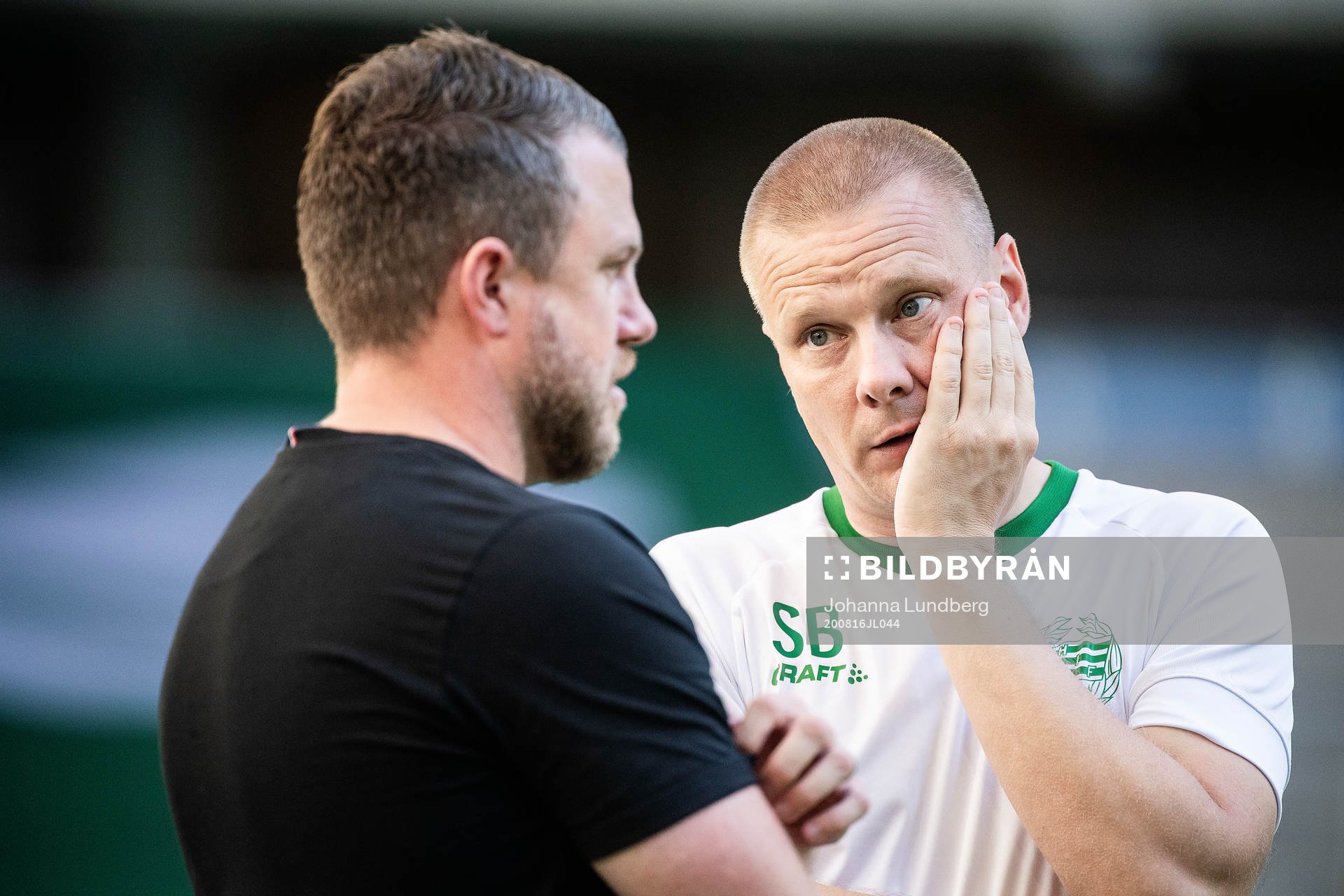 Elfsborgs manager Jimmy Thelin och Hammarbys tränare