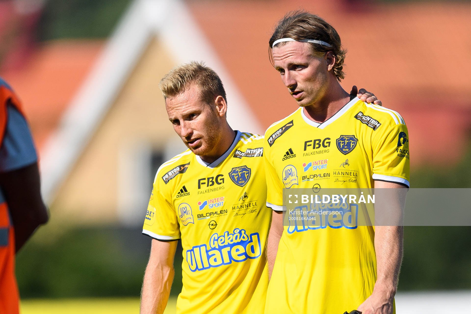Falkenbergs Tobias Englund och Carl Johansson deppar