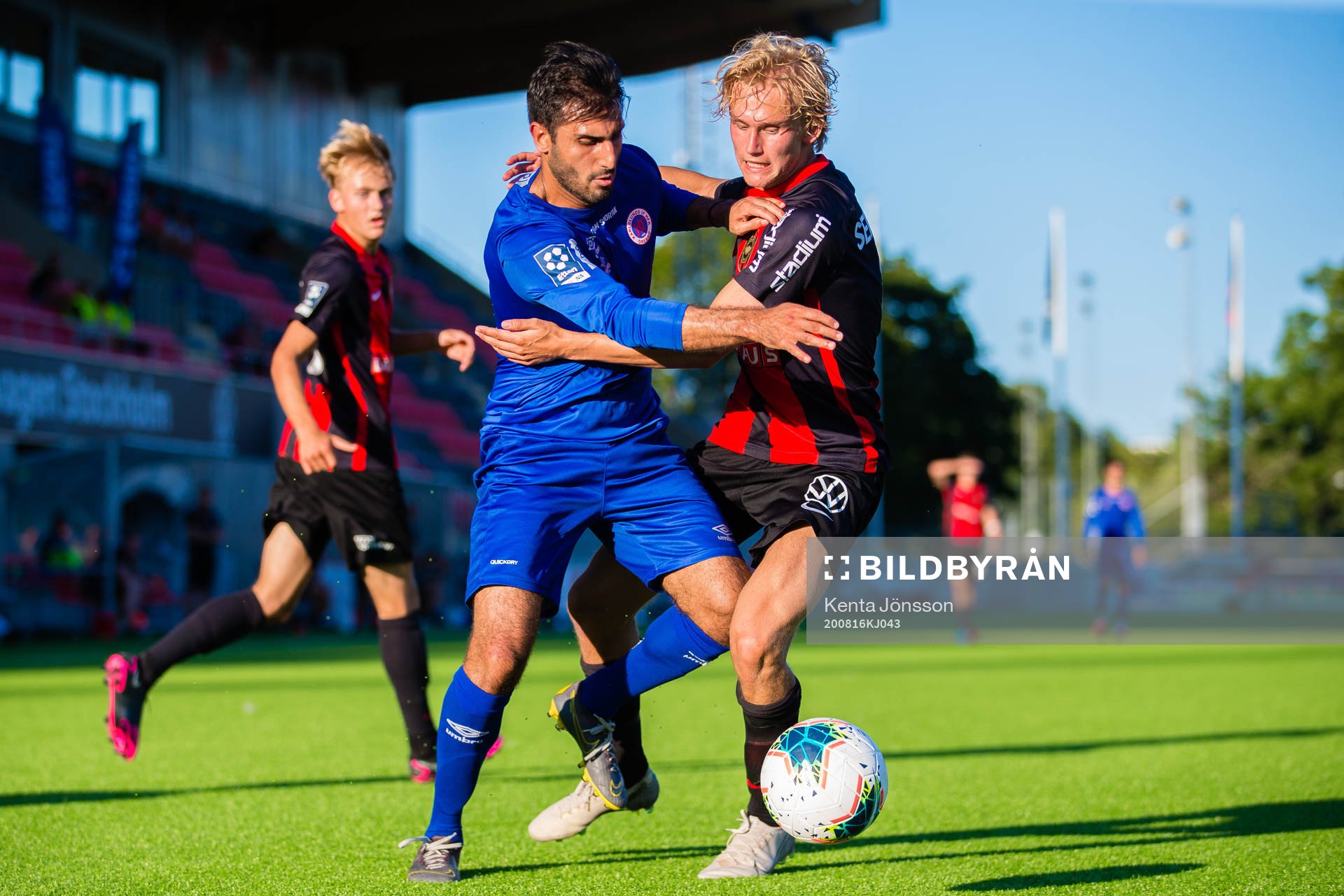 Karlslunds Gabriel Kopkin och Brommapojkarnas Axel