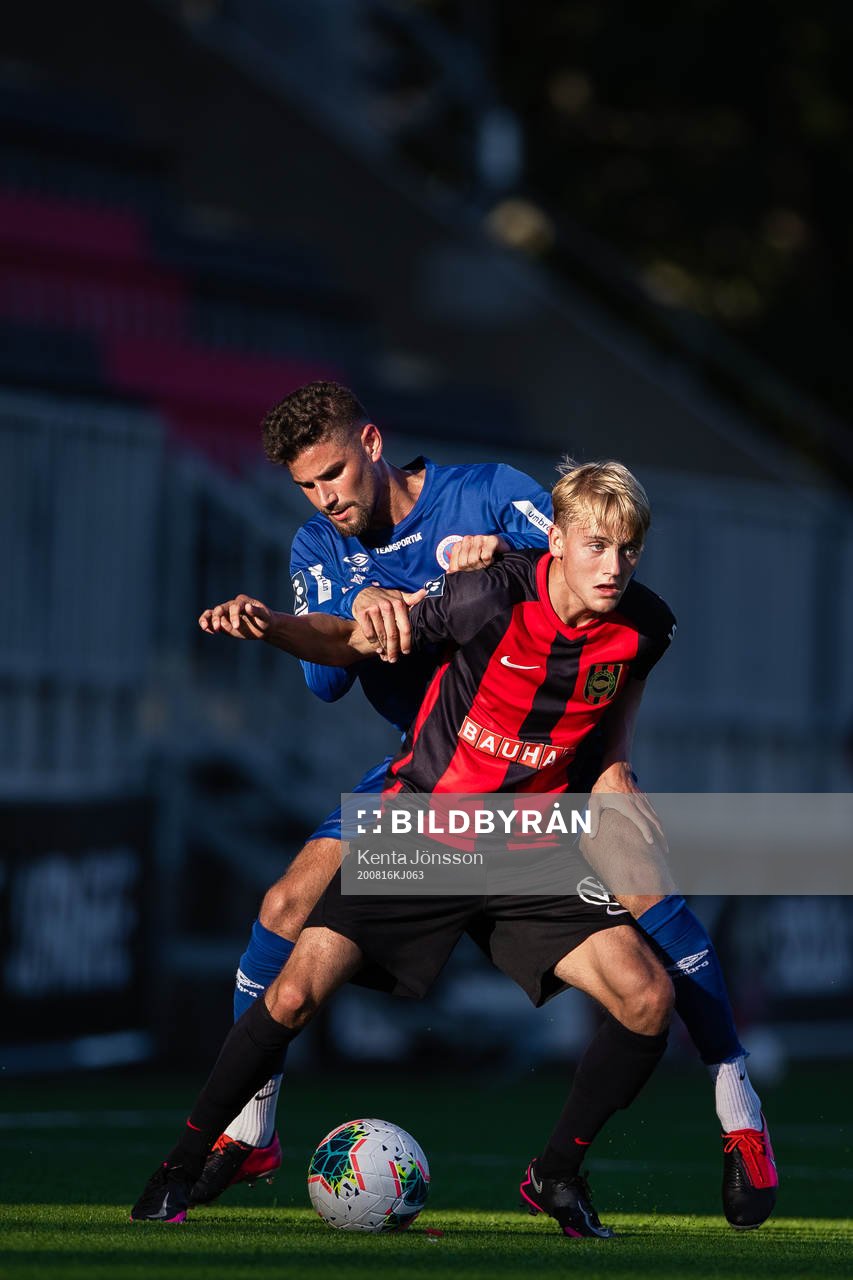 Karlslunds Filip Stankovic och Brommapojkarnas Oskar