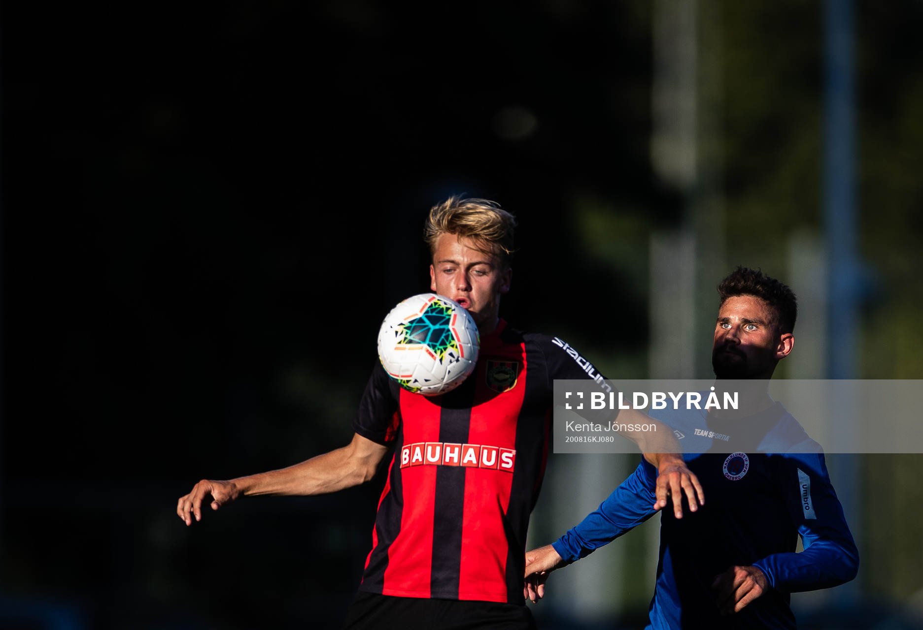 Brommapojkarnas Oskar Fallenius och Karlslunds Filip