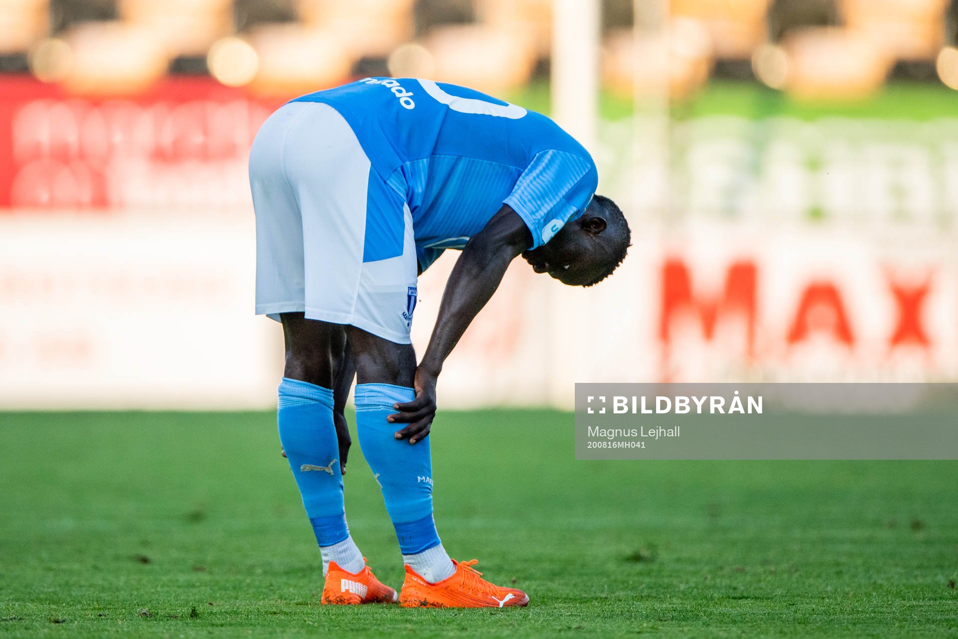 Malmö FFs Bonke Innocent deppar