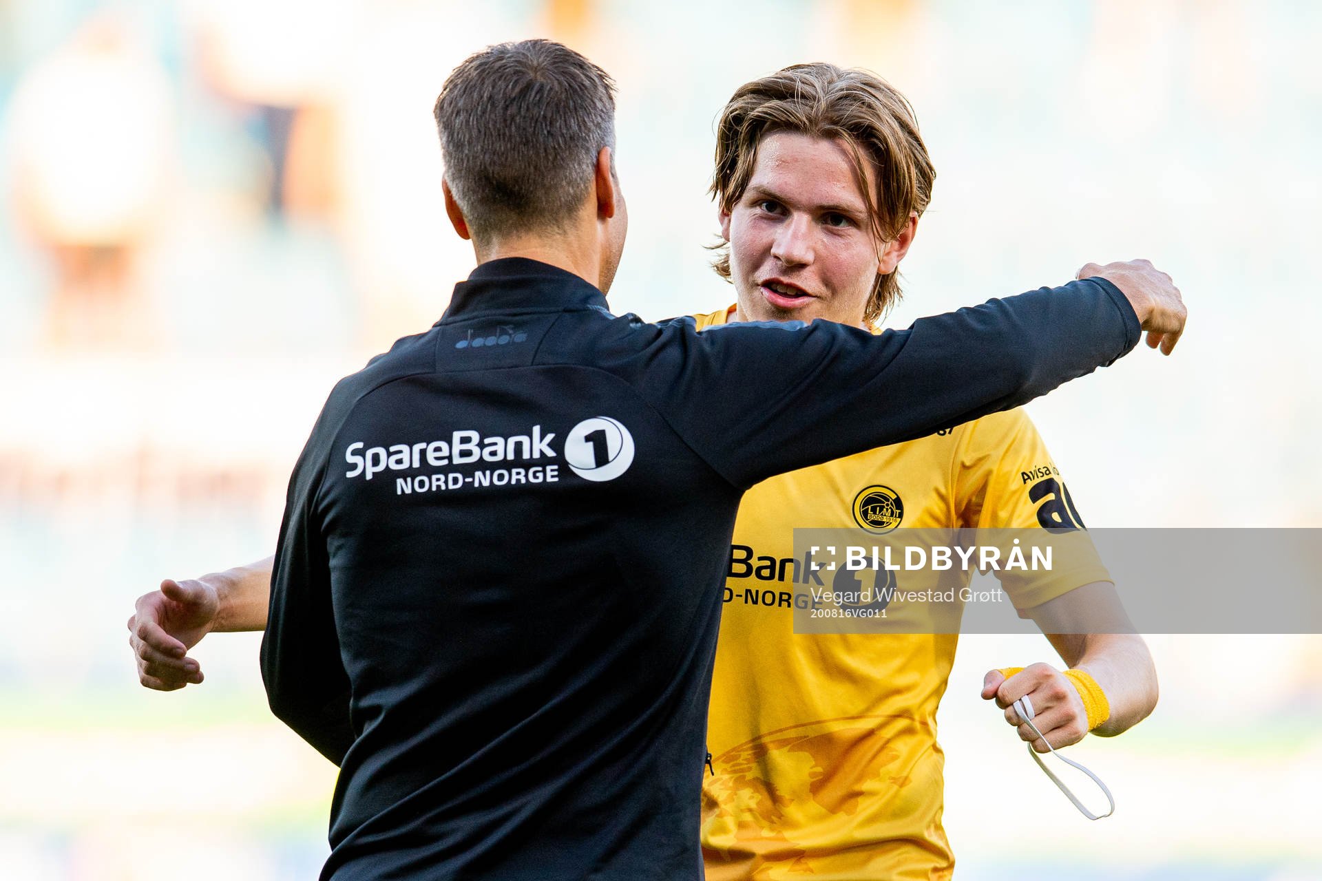 Kjetil Knutsen, head coach of Bodø/Glimt, and Jens Petter