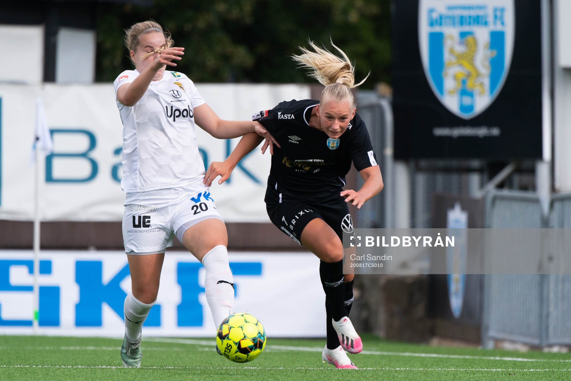 Umeås Eva Nyström och Göteborgs Stina Blackstenius