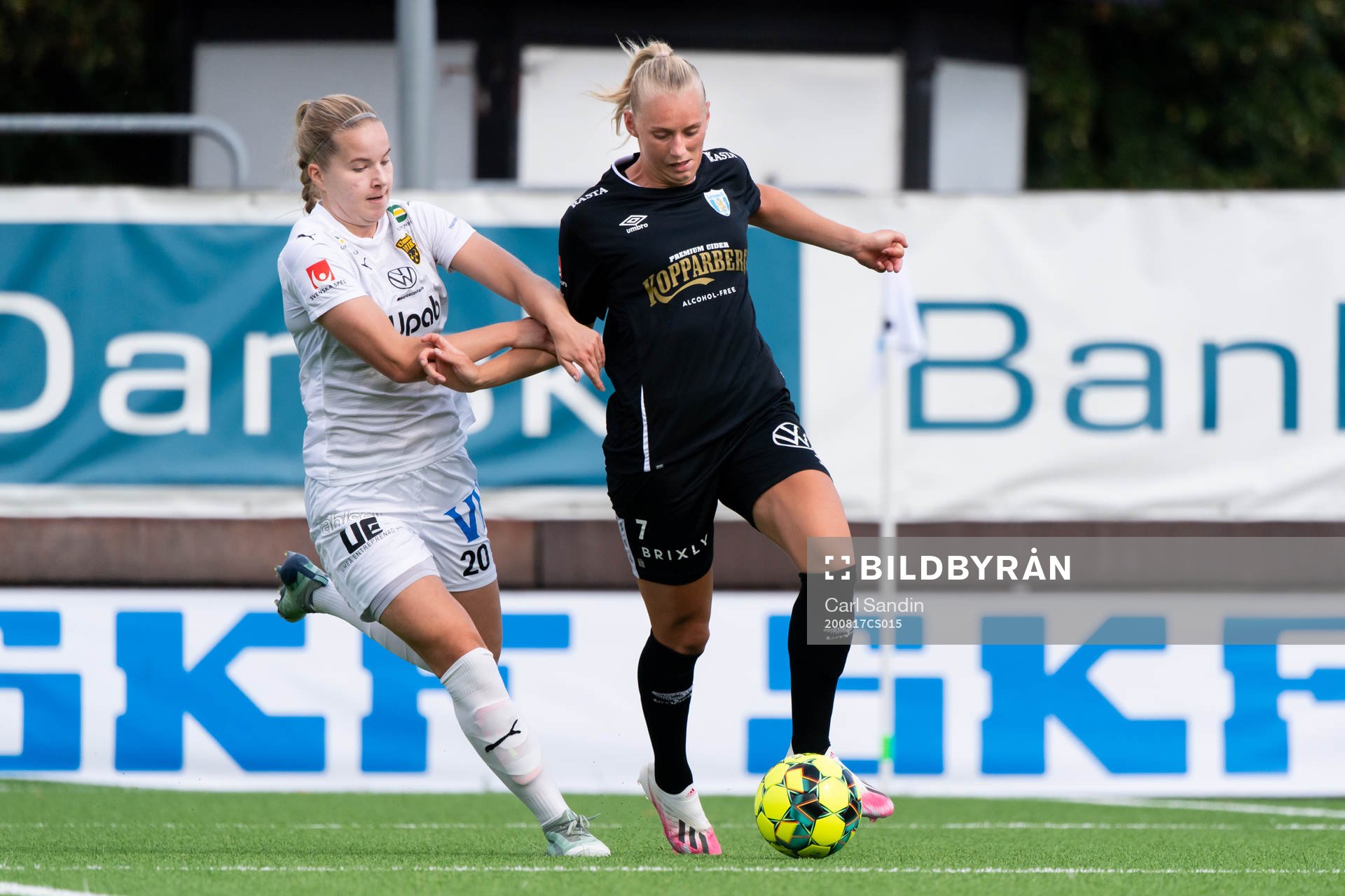 Umeås Eva Nyström och Göteborgs Stina Blackstenius