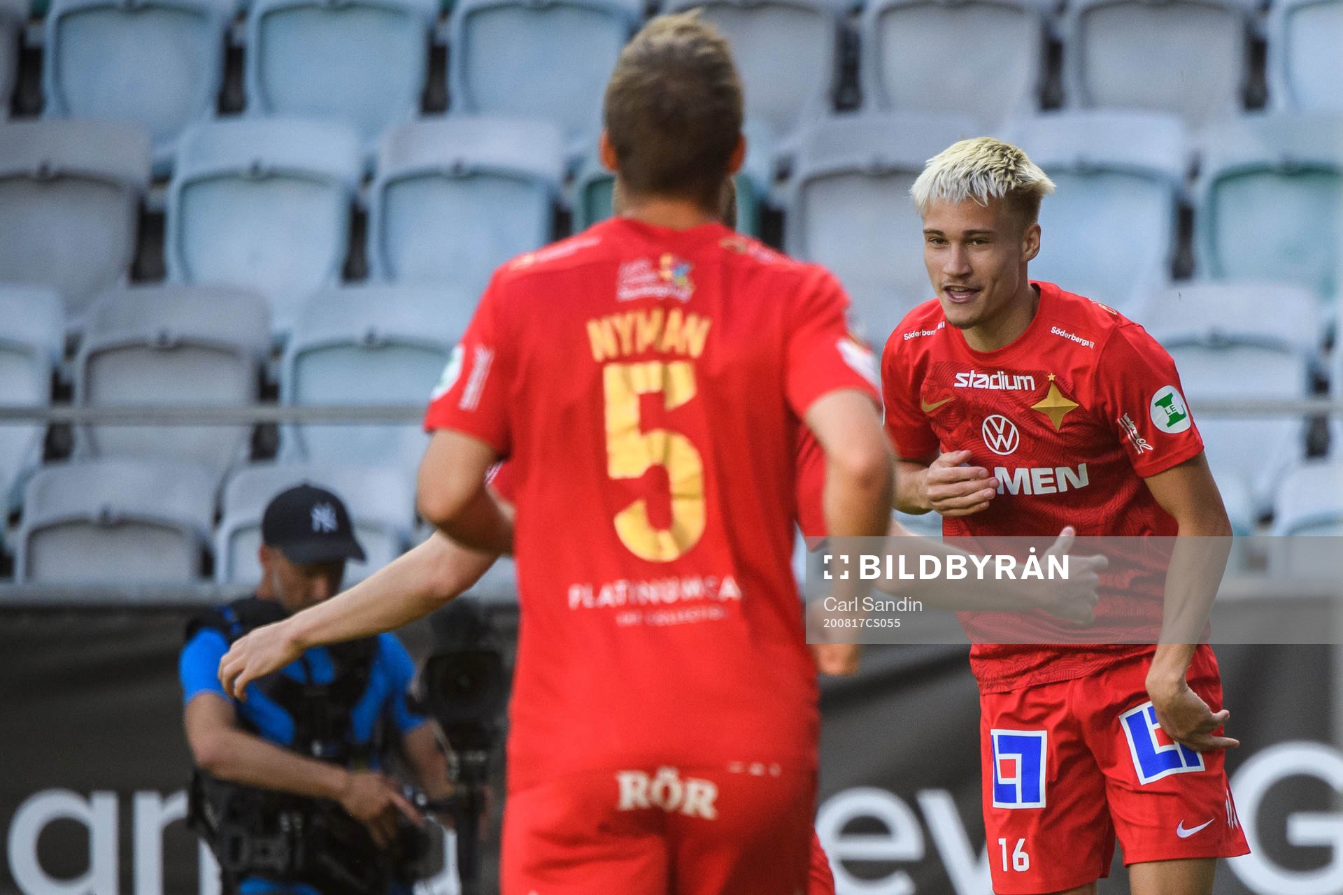 IFK Norrköpings Pontus Almqvist jublar