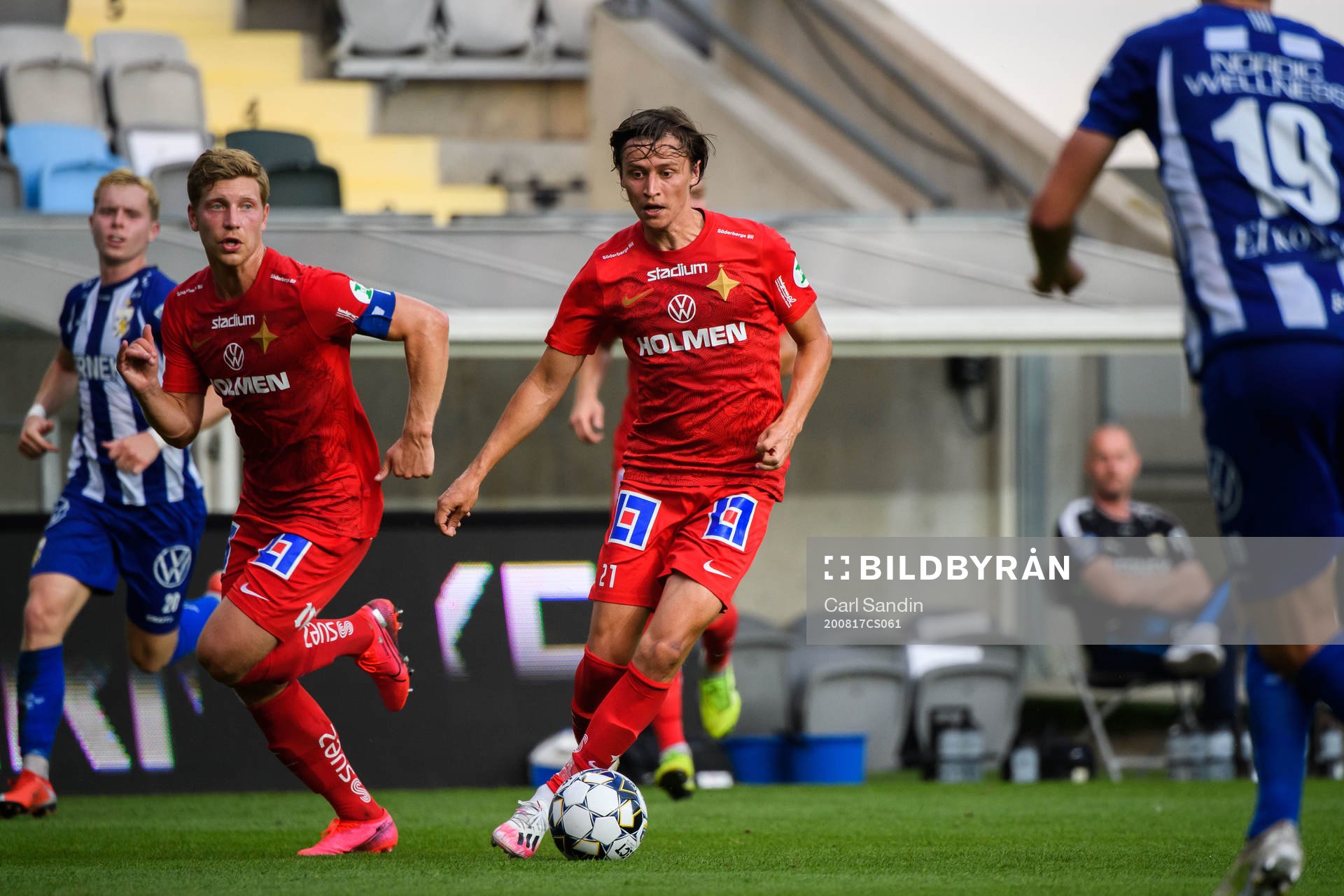 IFK Norrköpings Alexander Fransson och Simon Thern