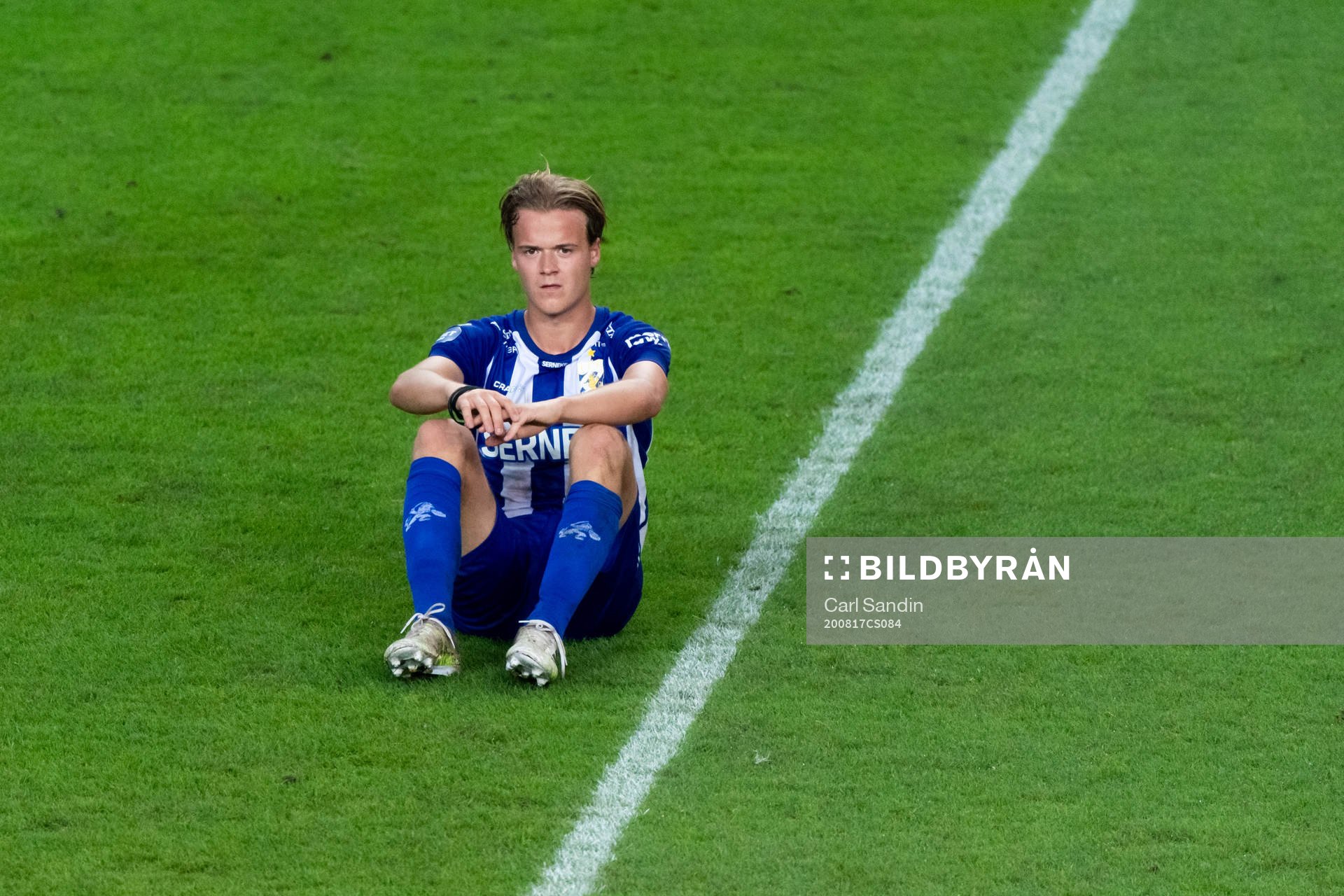IFK Göteborgs August Erlingmark deppar