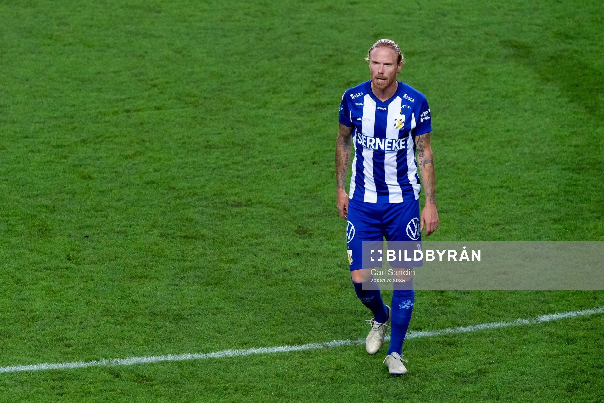 IFK Göteborgs Alexander Farnerud deppar
