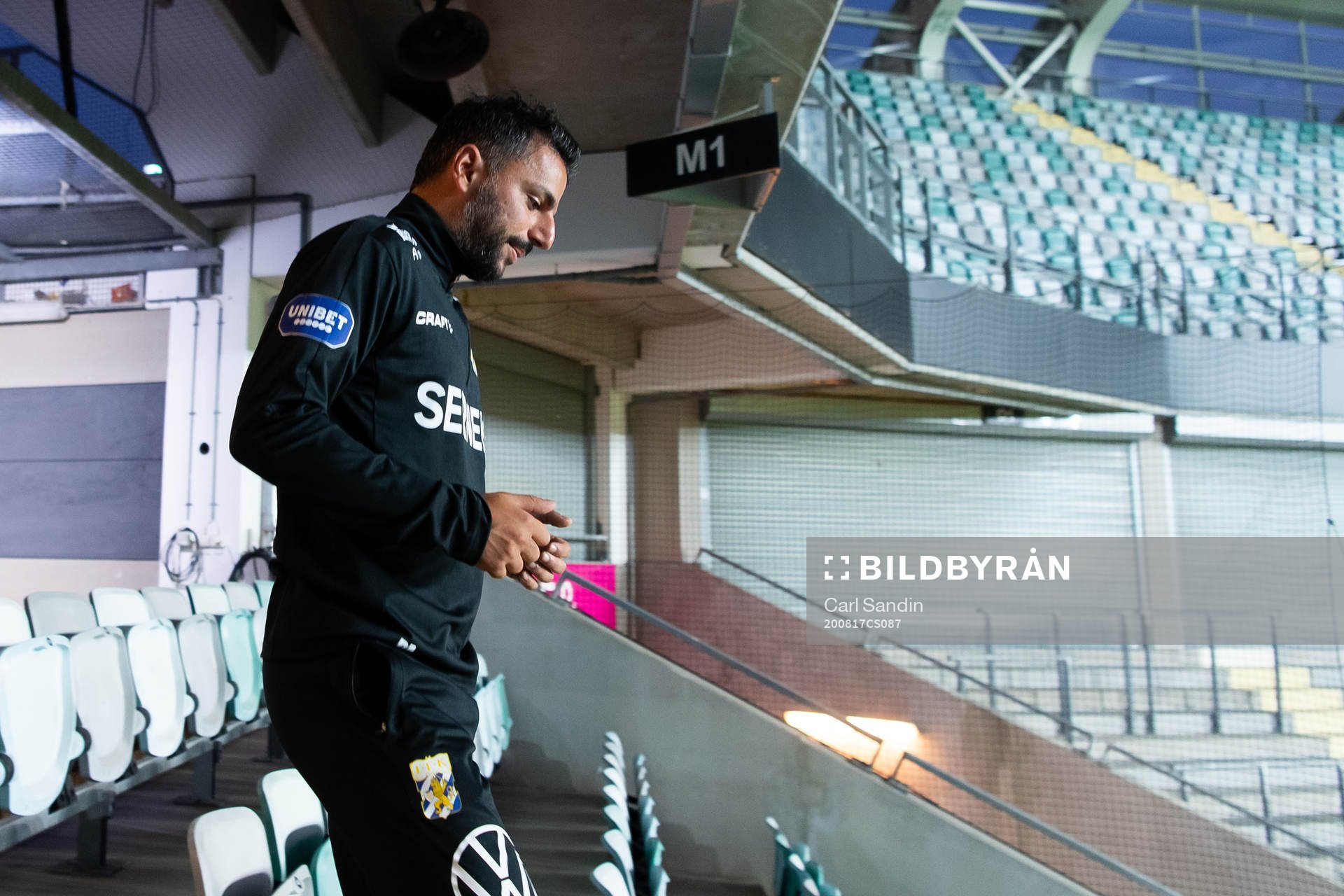 IFK Göteborgs tränare Poya Asbaghi efter fotbollsmatchen i Allsvenskan mellan IFK Göteborg och IFK Norrköping den 17 augusti 2020 i Göteborg.
