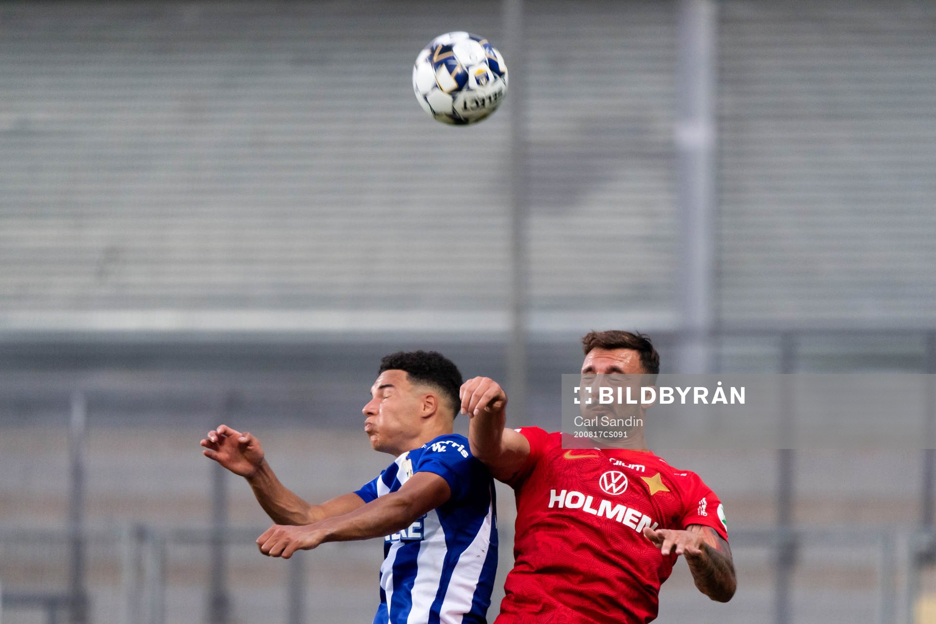 Nickduell mellan IFK Göteborgs Alexander Jallow och IFK
