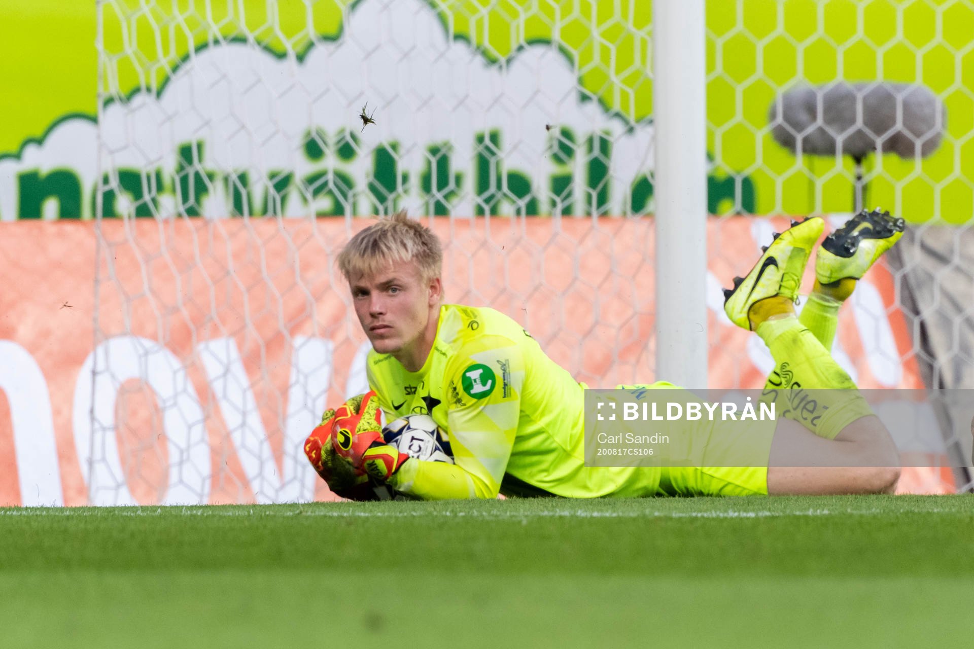 IFK Norrköpings målvakt Isak Pettersson