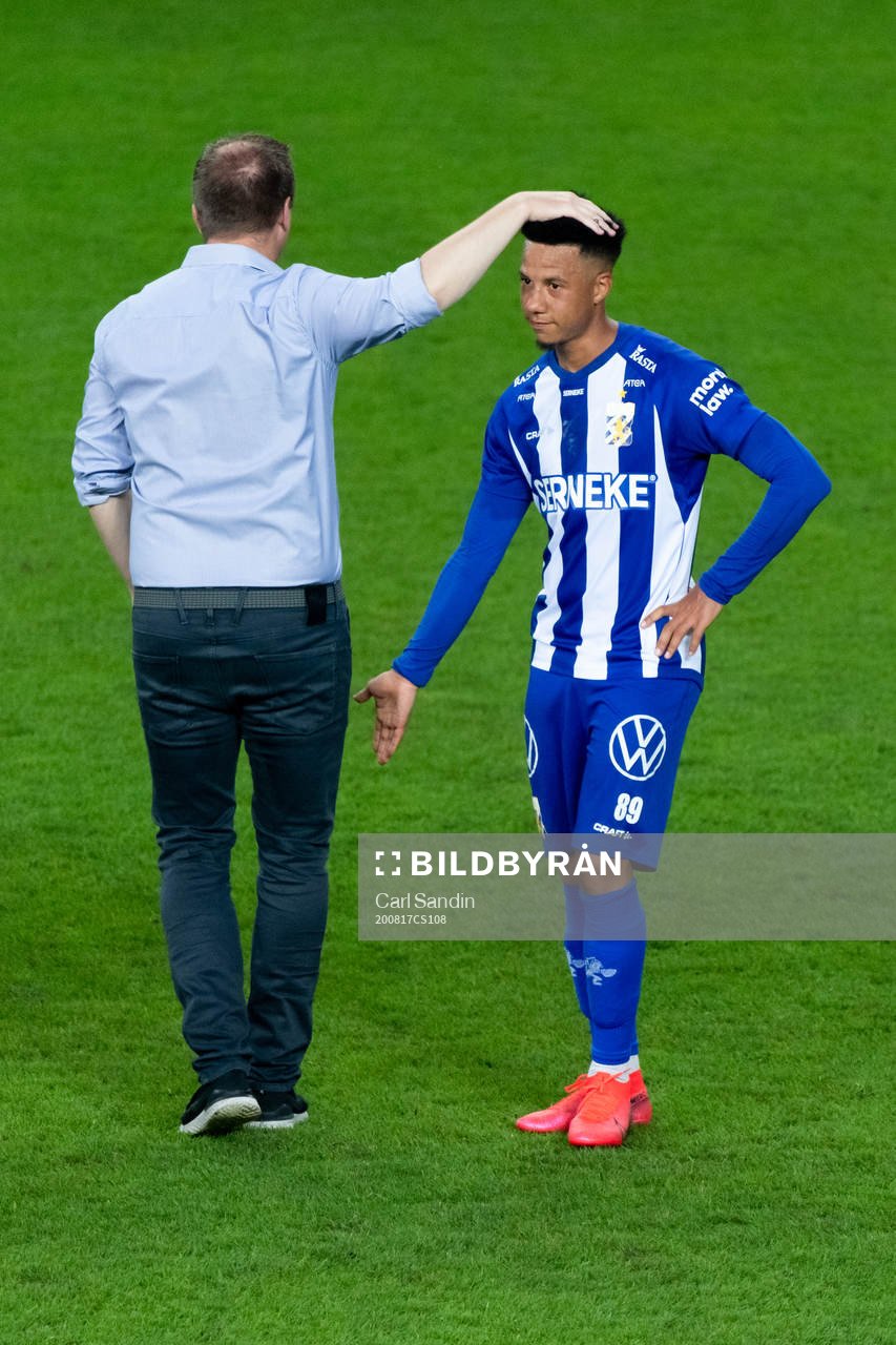 IFK Norrköpings tränare Jens Gustafsson och IFK