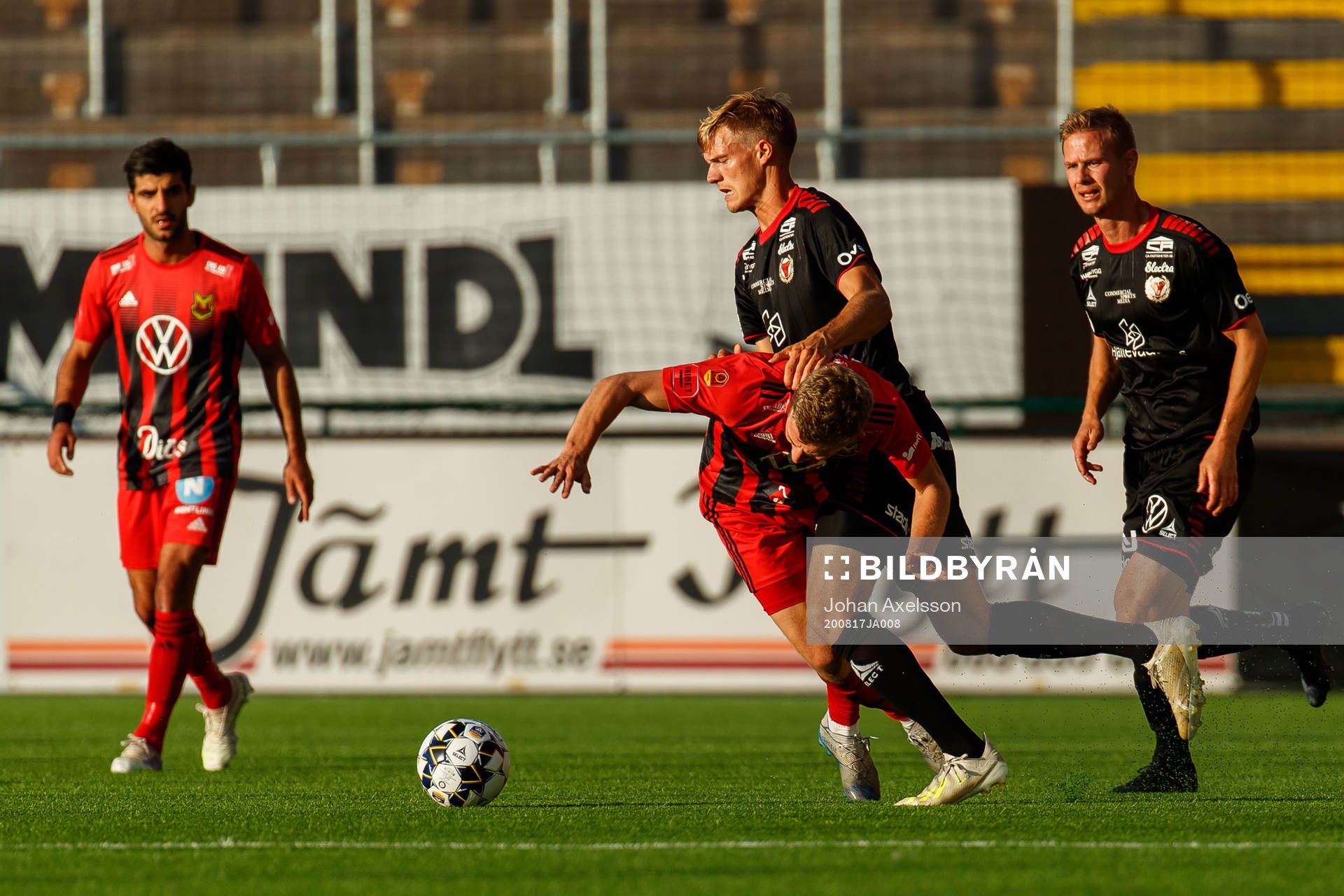 Östersunds Ludvig Fritzson och Kalmars Svante Ingelsson