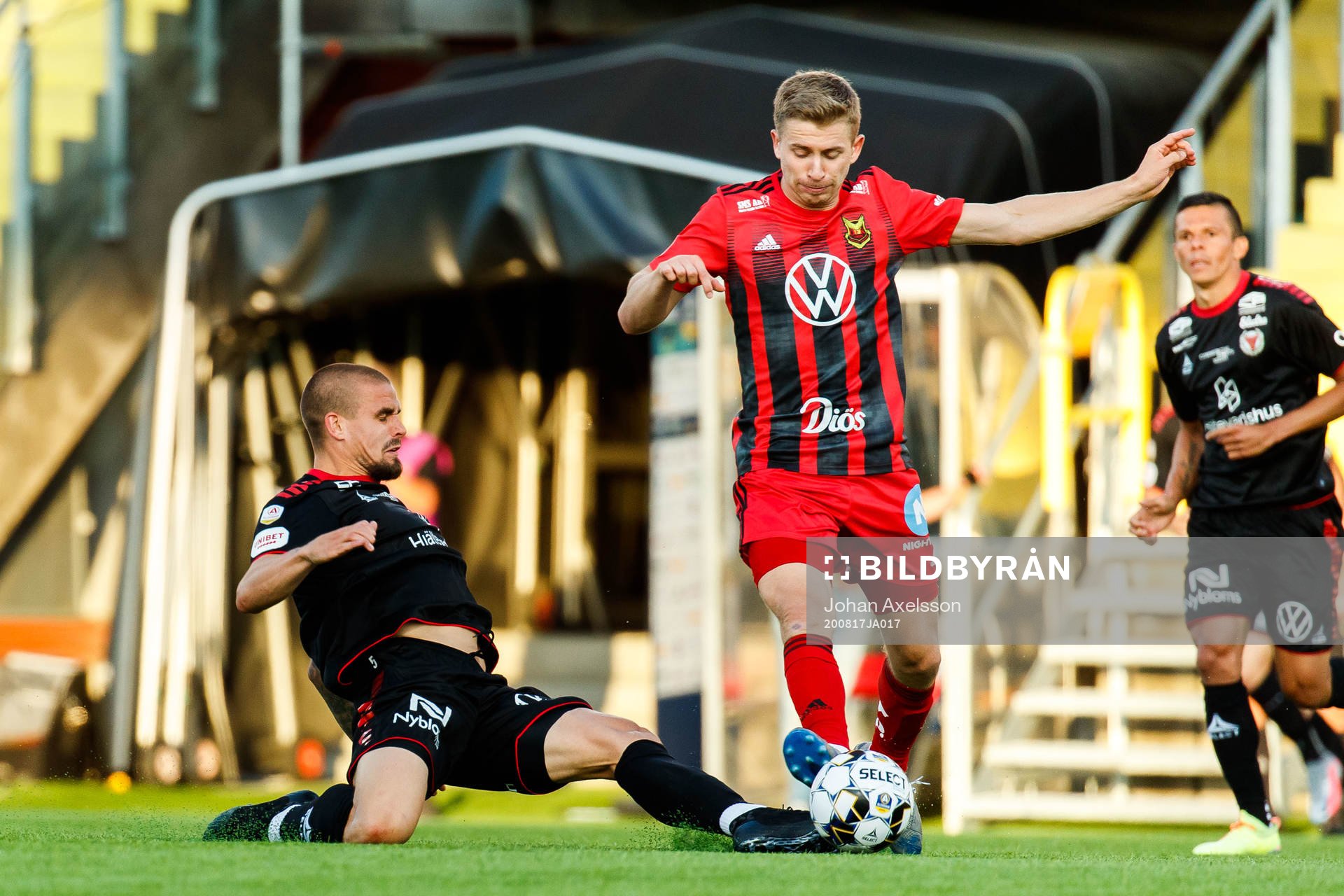 Kalmars Douglas Bergqvist och Östersunds Ludvig Fritzson