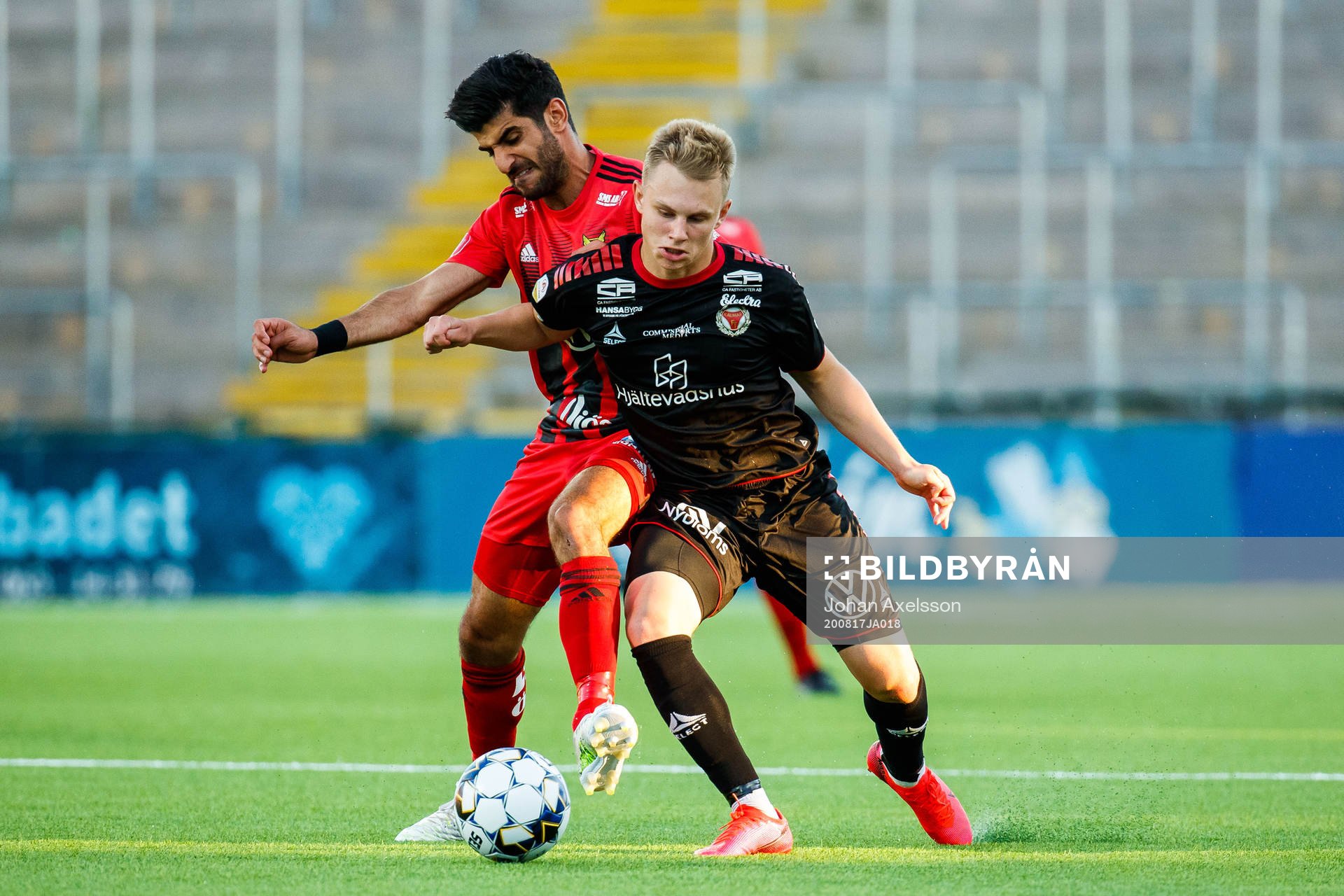 Kalmars Isak Jansson och Östersunds Rewan Amin