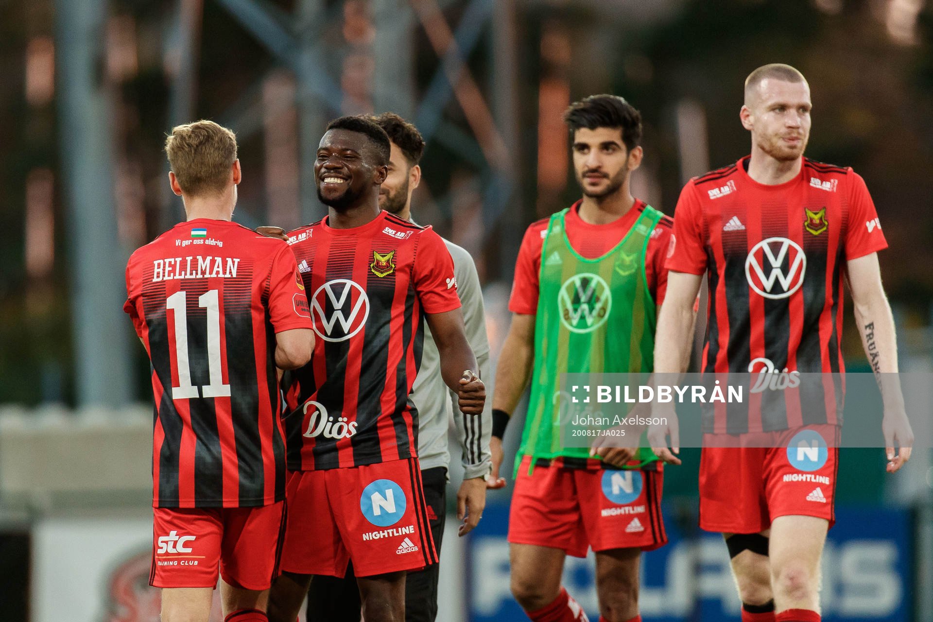 Östersunds Kalpi Wilfried Ouattara och Henrik Bellman