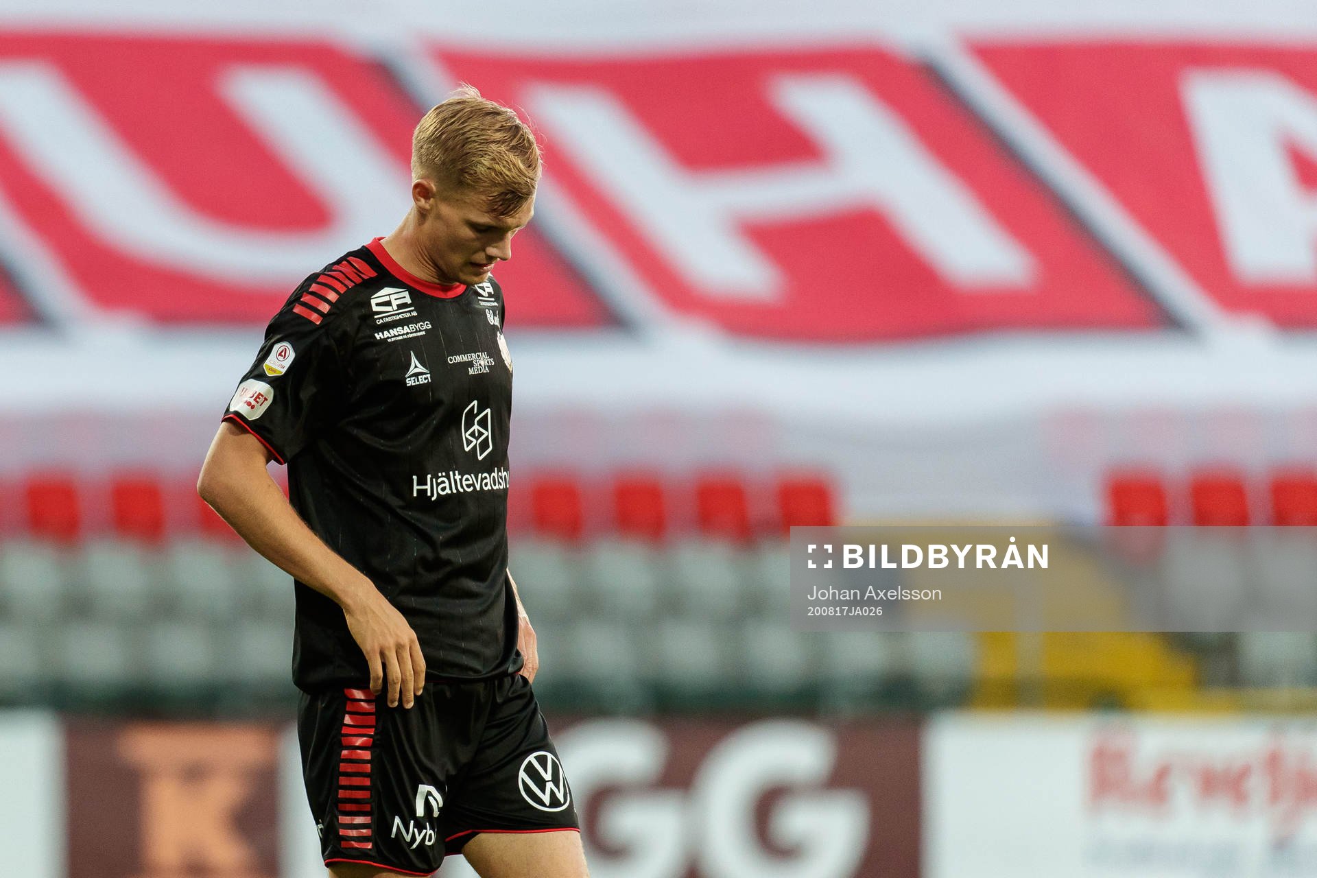 Kalmars Svante Ingelsson deppar