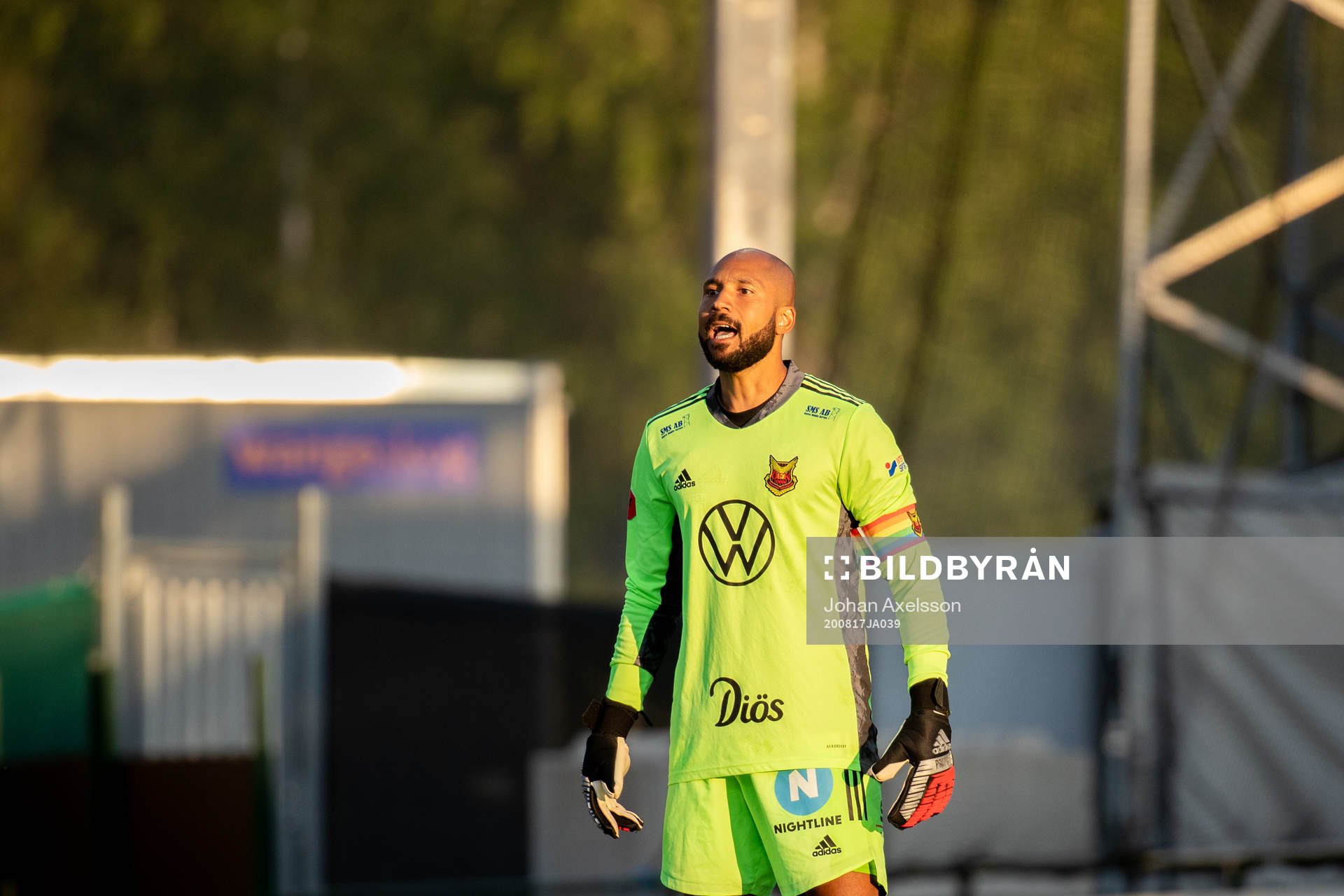 Östersunds målvakt Aly Keita