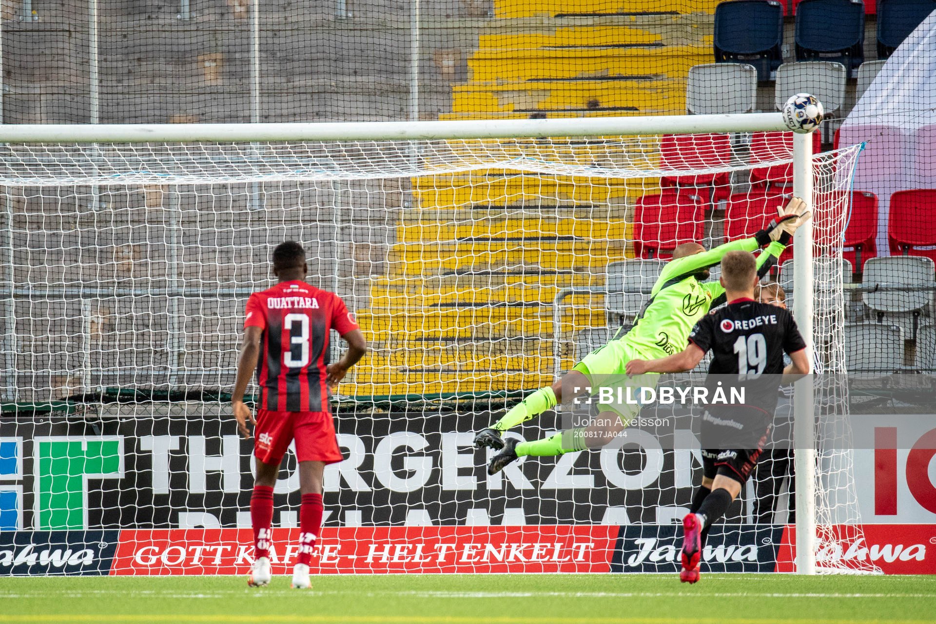 Östersunds målvakt Aly Keita