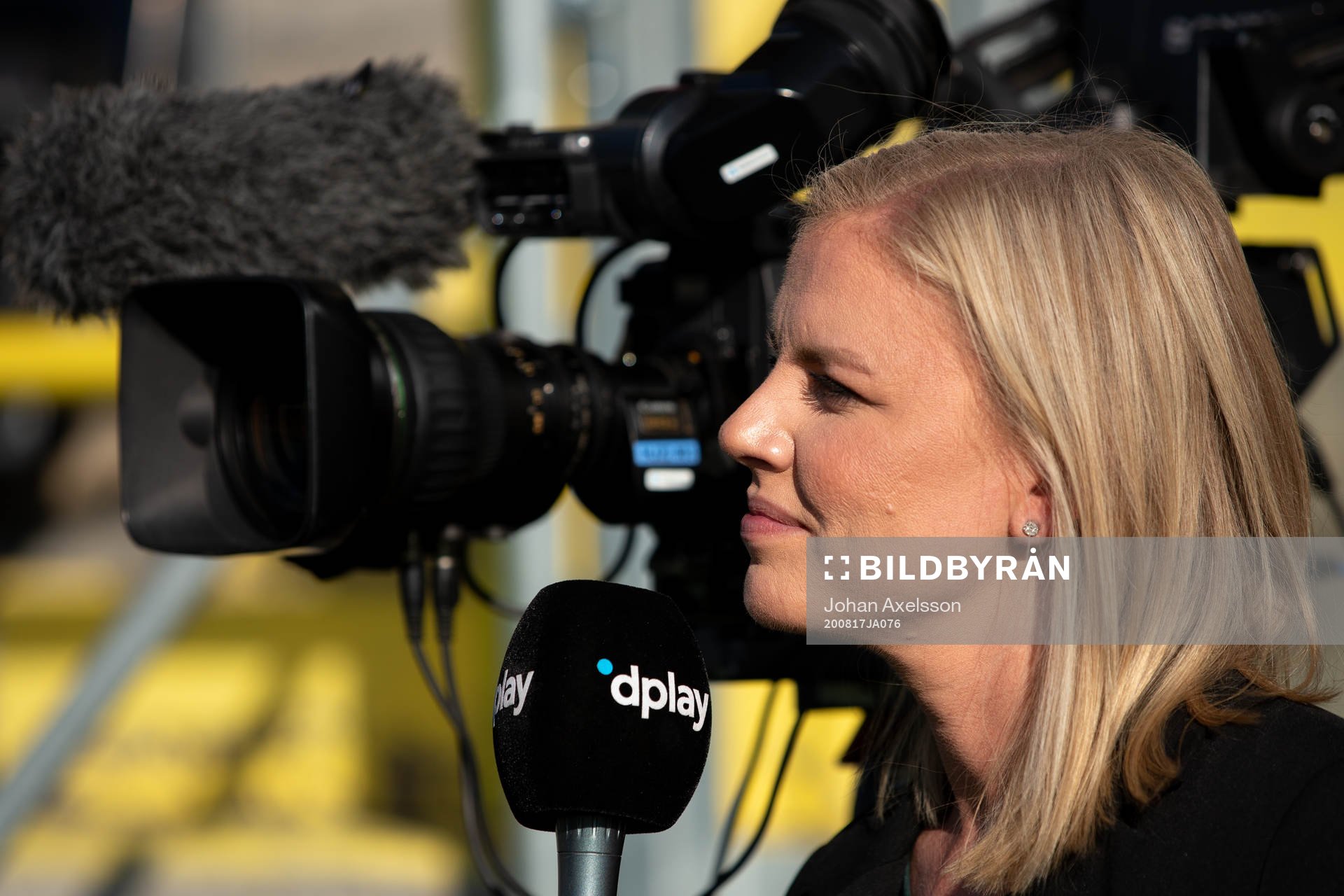 Petra Svensson kommentator på Dplay