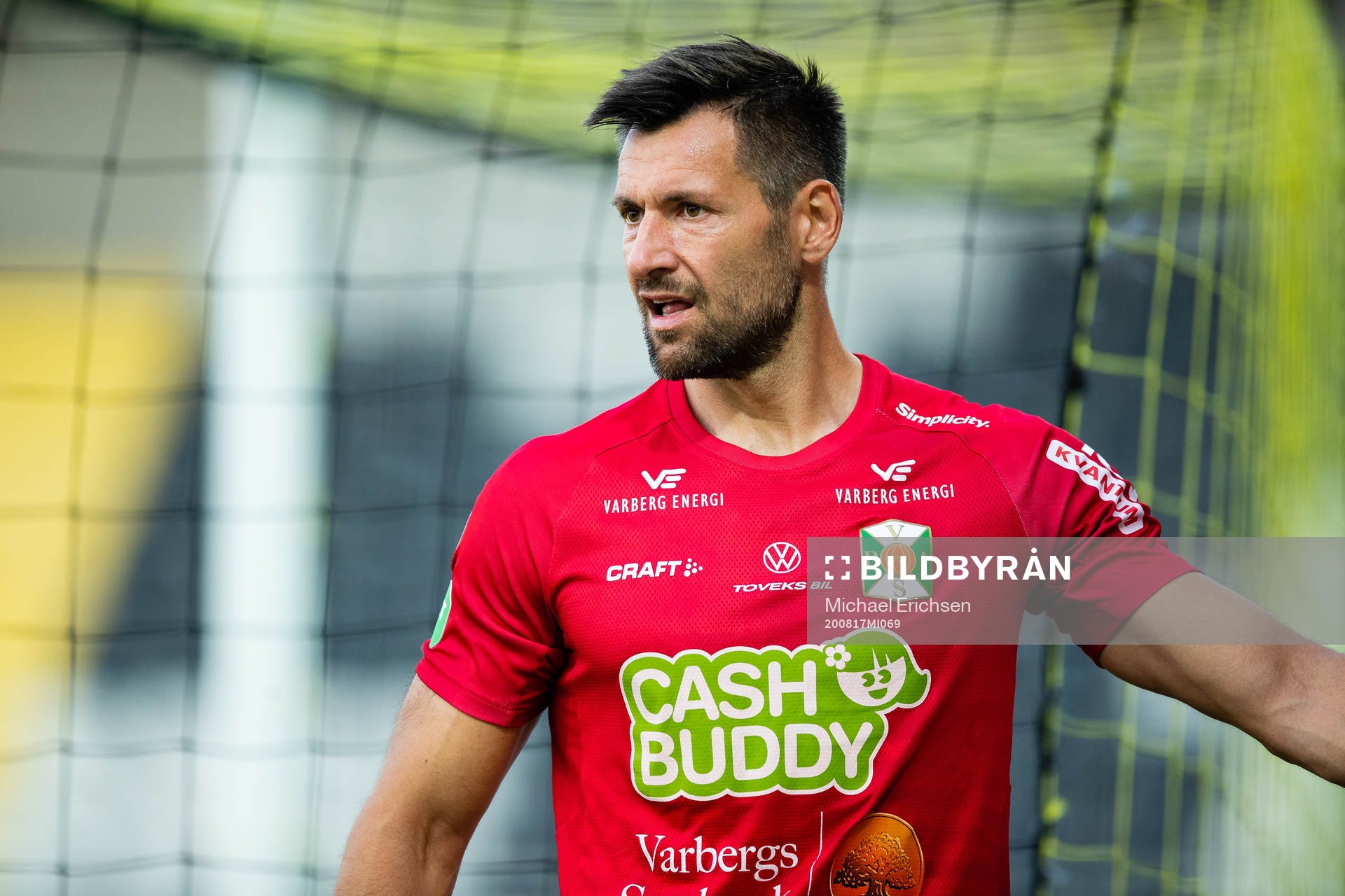 Varbergs målvakt Stojan Lukic