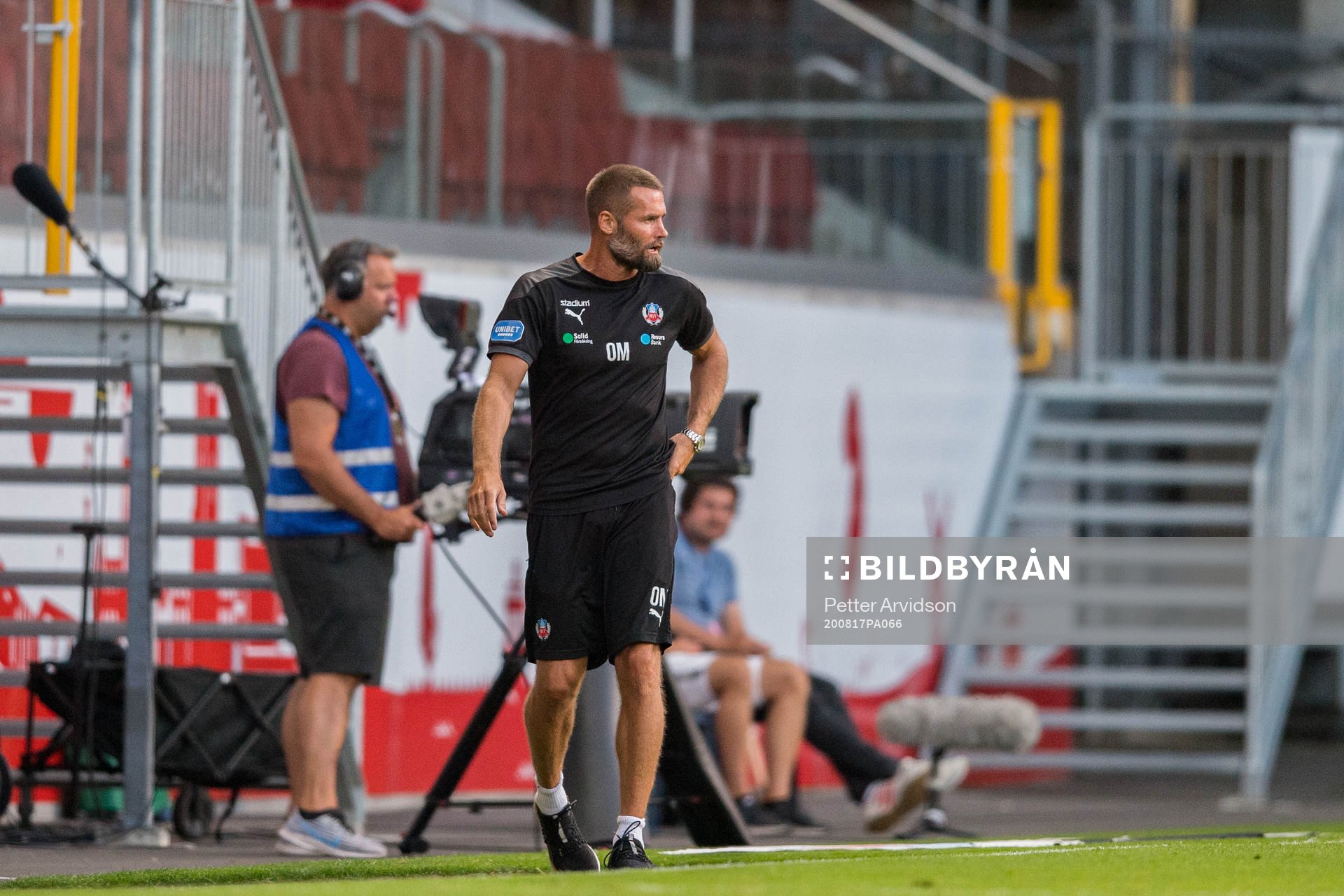 Helsingborgs tränare Olof Mellberg