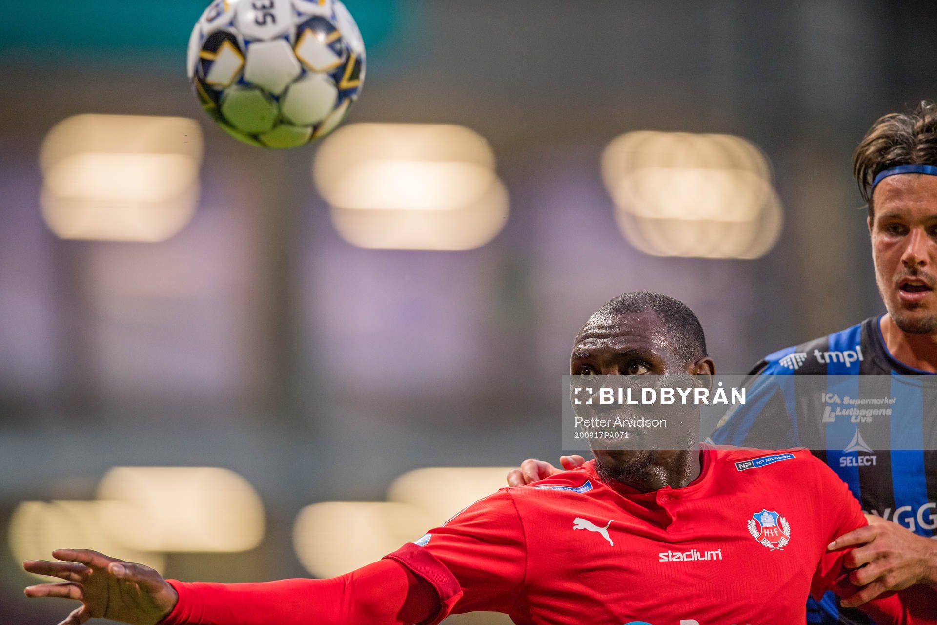 Helsingborgs Ravy Tsouka Dozi och Sirius Stefano Vecchia