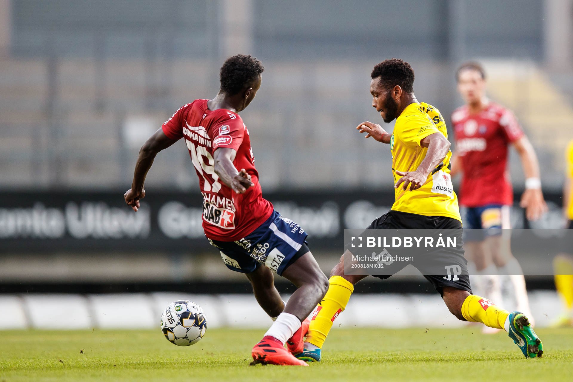 Örgrytes Mohamed Said Adan och Jönköpings Enock Kwakwa