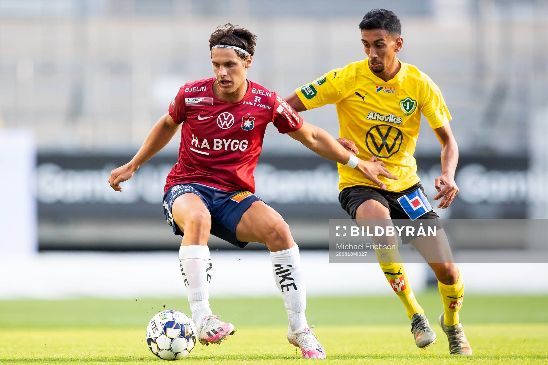 Örgrytes Kevin Ackermann och Jönköpings Amir Al-Ammari