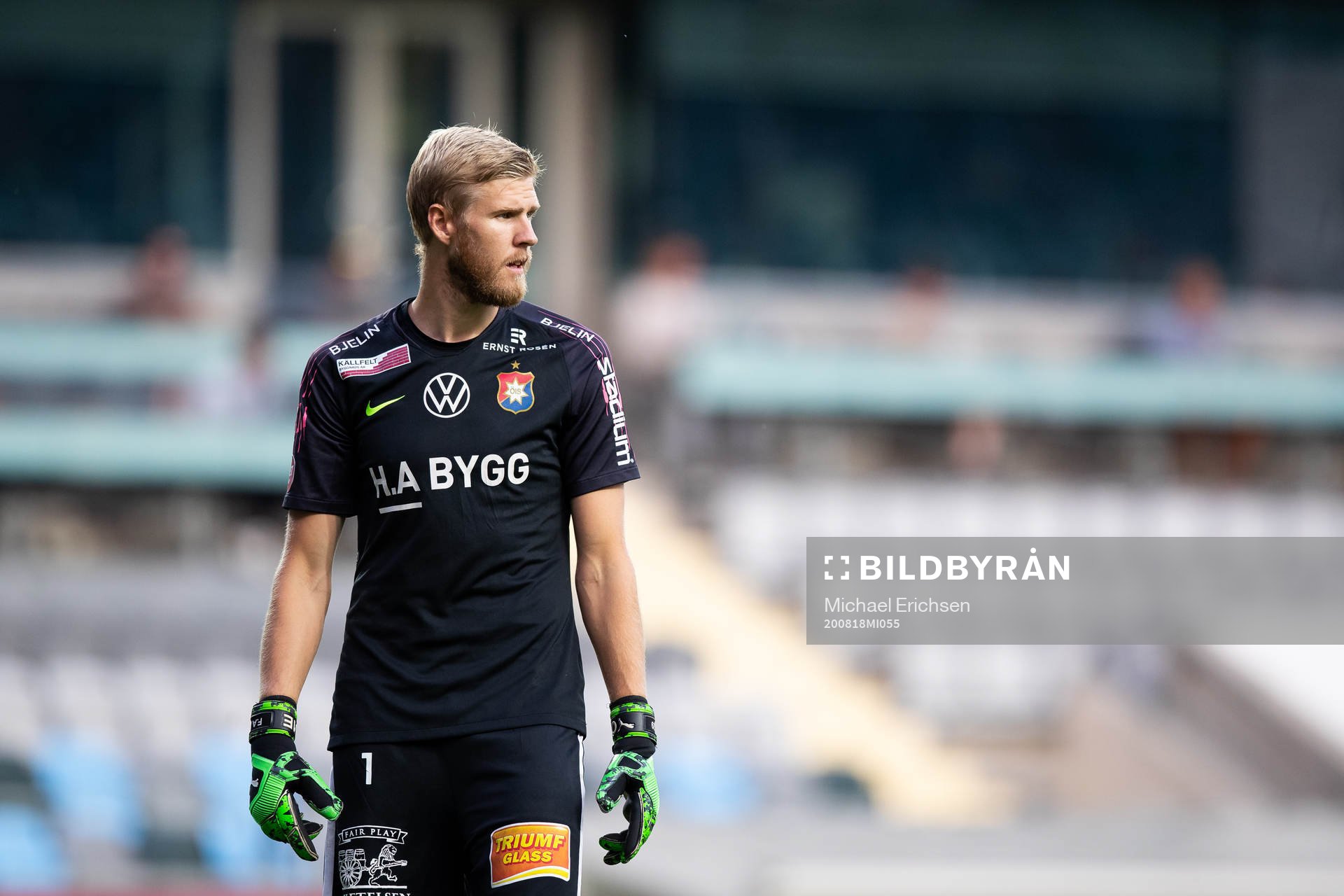 Örgrytes målvakt Fredrik Andersson