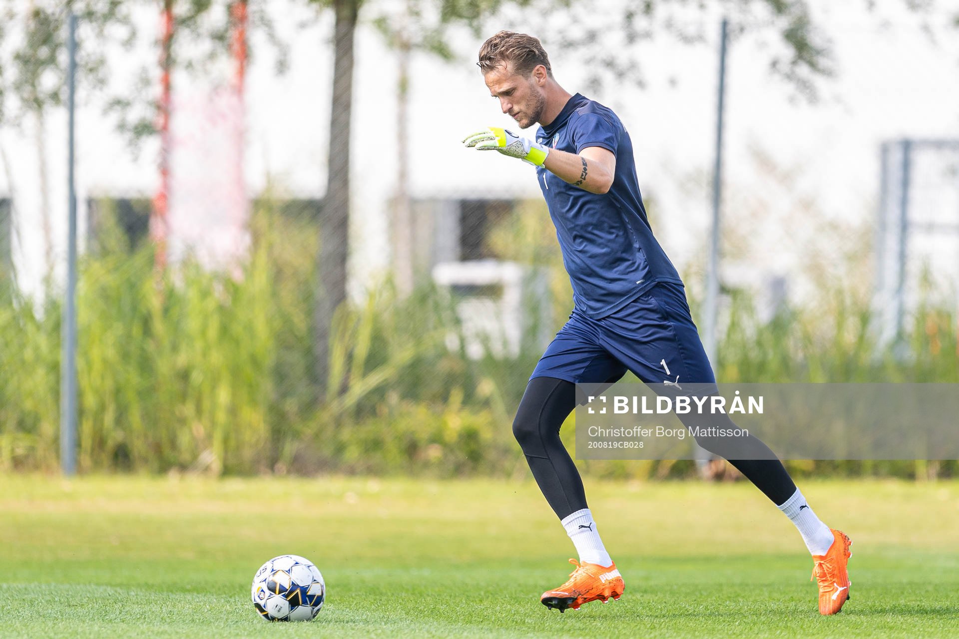 Målvakt Anders Lindegaard