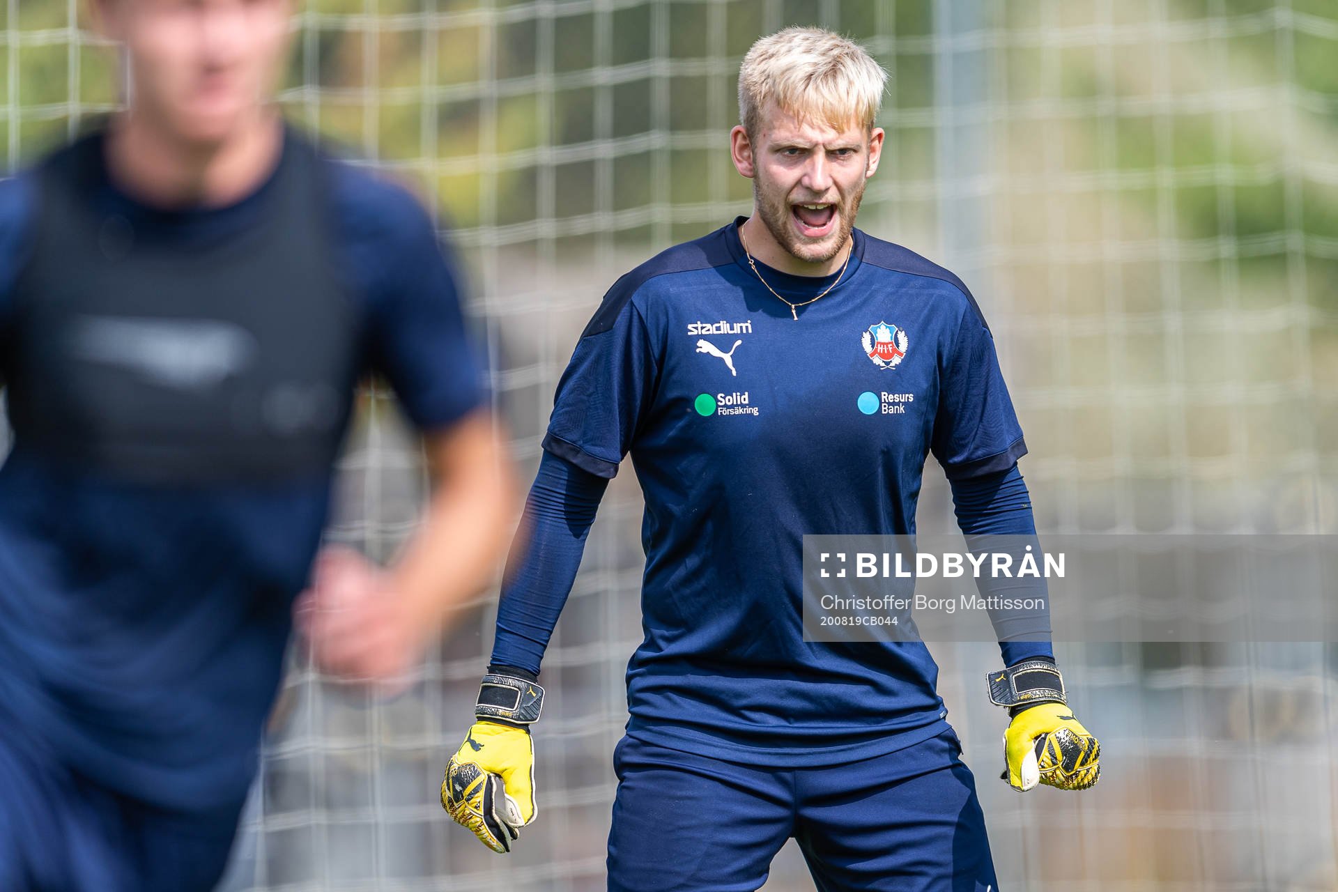 Målvakt Ian Pettersson