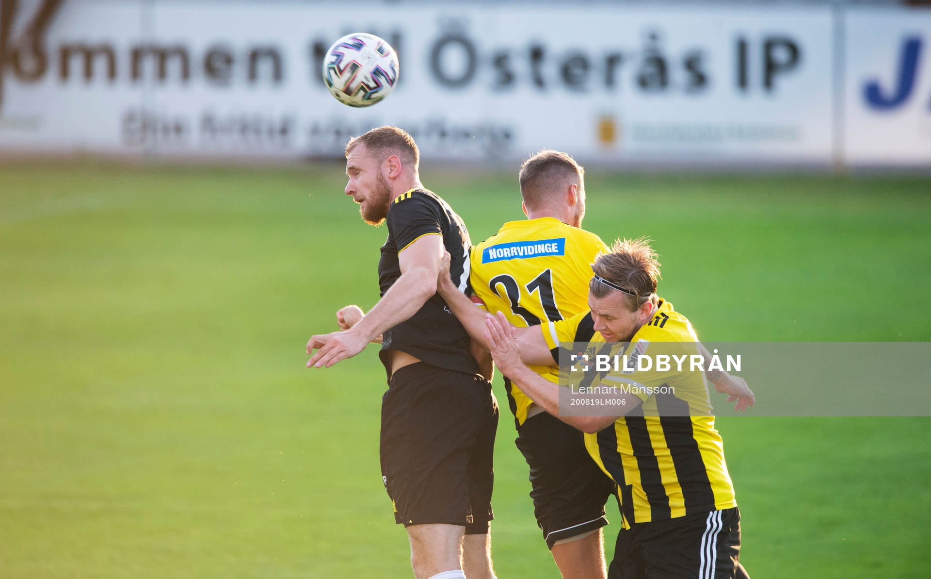 IFK Hässleholms Mattias Jönsson och William Andersson  i