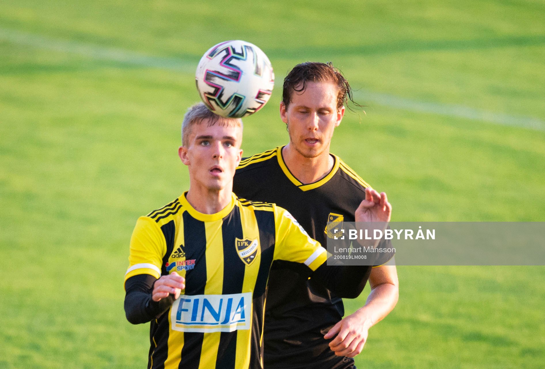 IFK Hässleholms Elliot Nilsson  i matchen mellan IFK
