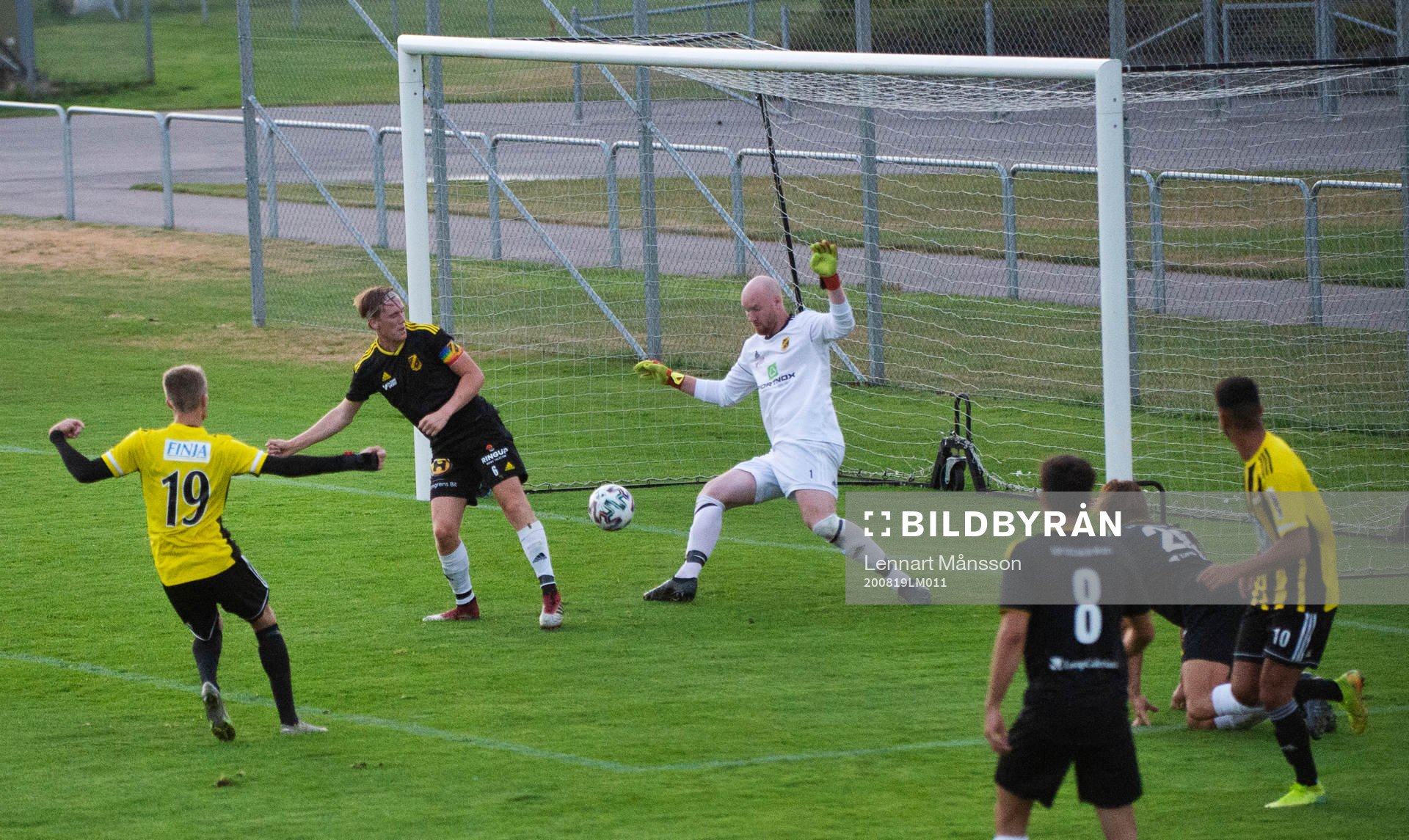 IFK Hässleholms Elliot Nilsson nära öka på målskörden