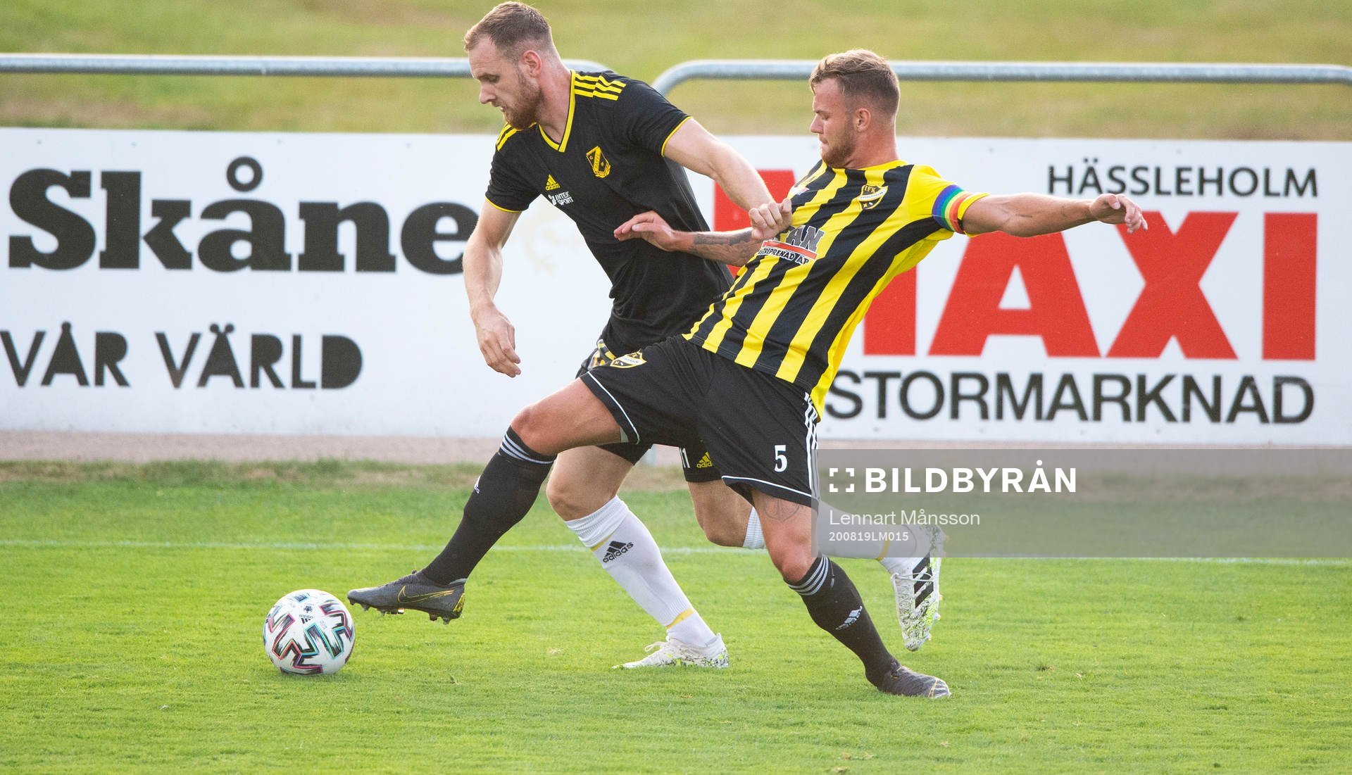 IFK Hässleholms William Andersson i matchen mellan IFK
