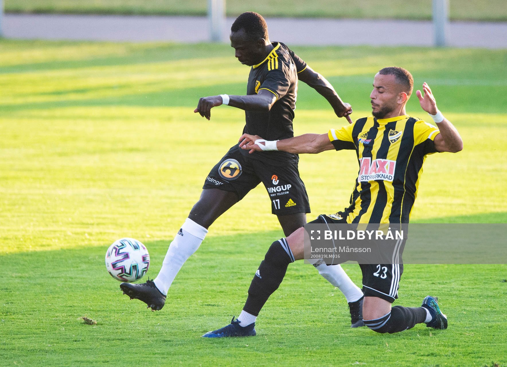 IFK Hässleholm,s Mohammed Hamdan i matchen mellan IFK