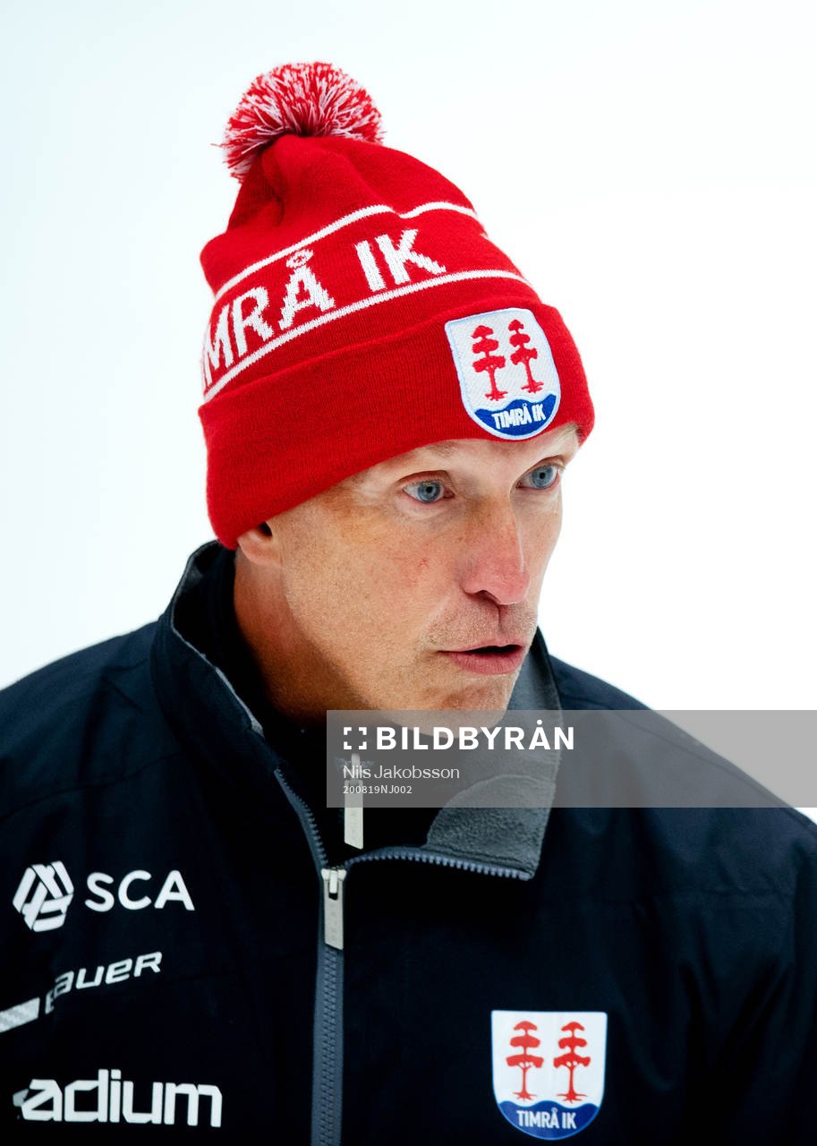 Timrås tränare Fredrik Andersson